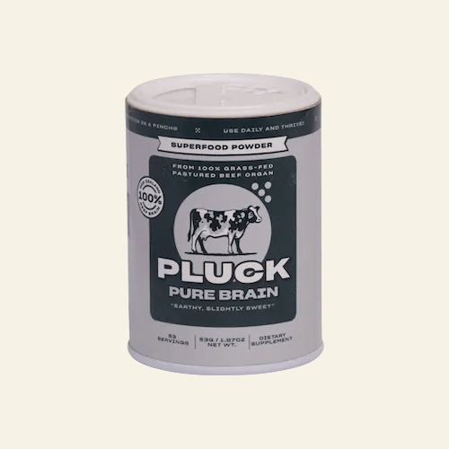 Pluck Seasoning Shaker Pluck Pure Brain – Animal-Based Superfood Powder