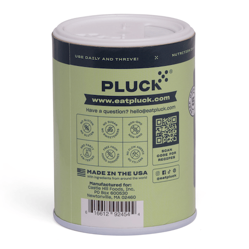 Pluck Seasoning Shaker Pluck Zesty Garlic – Animal-Based Superfood Seasoning