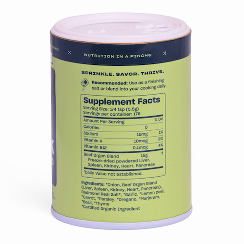 Pluck Zesty Garlic – Animal-Based Superfood Seasoning