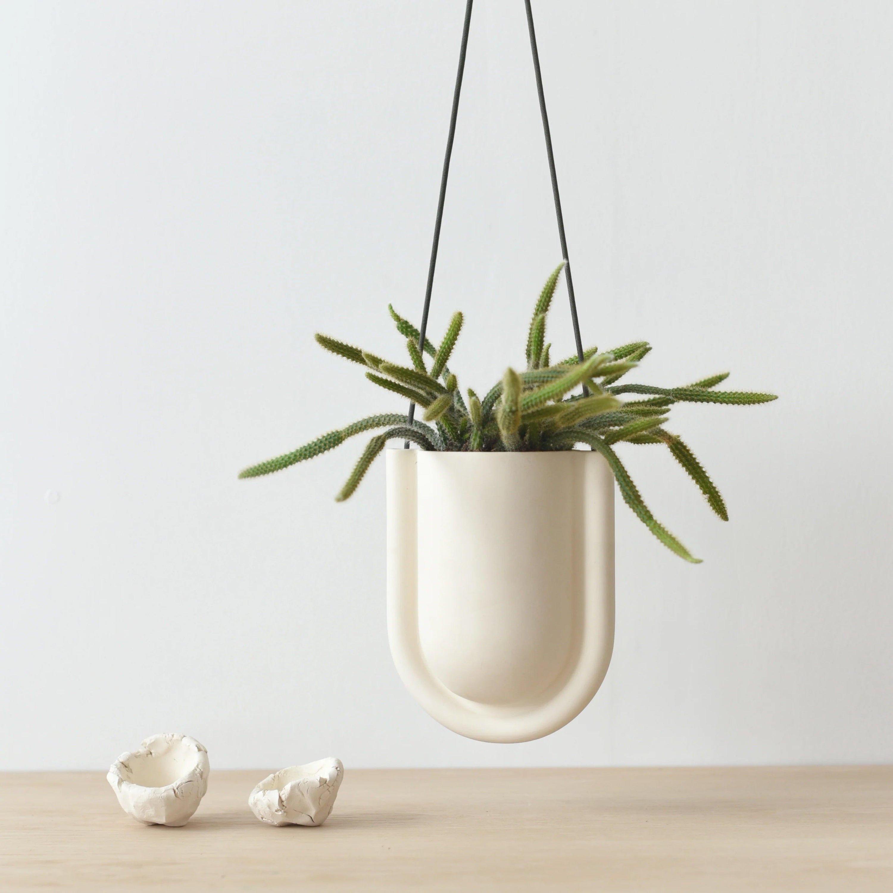 Misewell Pots & Planters White Matte Portico Planter