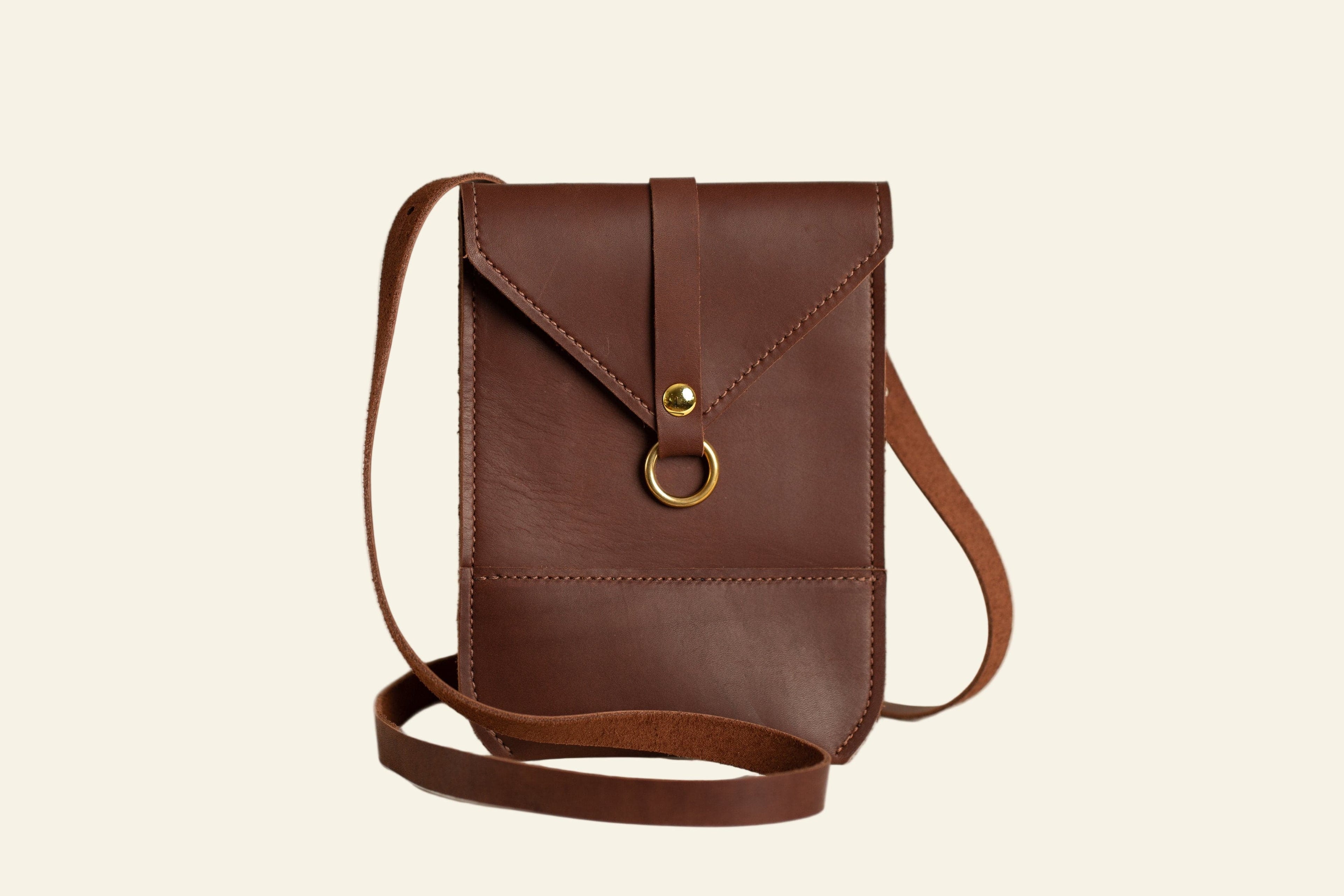 Urban Southern Bags Chestnut Brown Postal Crossbody
