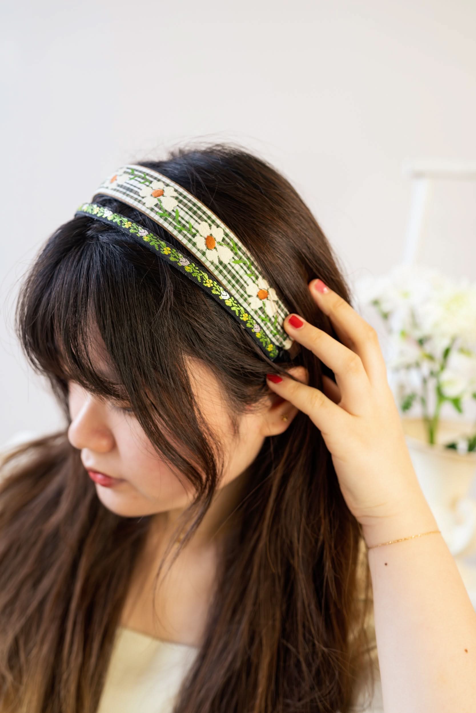 Ash & Rose Headbands Delicate Blooms Headband