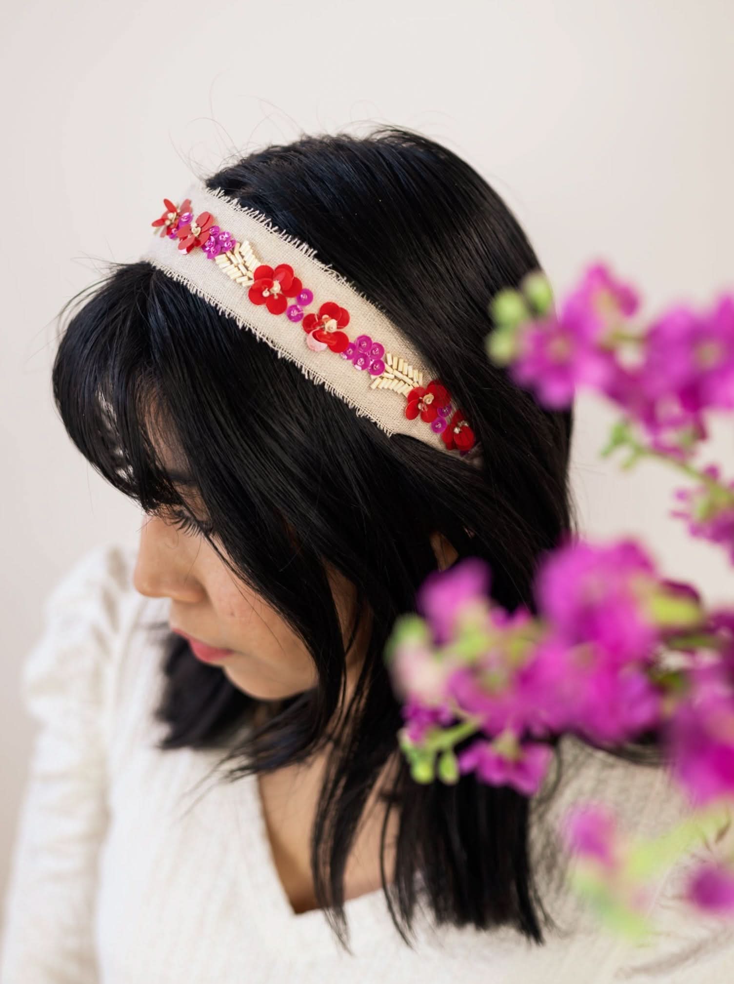 Juliet Beaded Headband - My American Goods