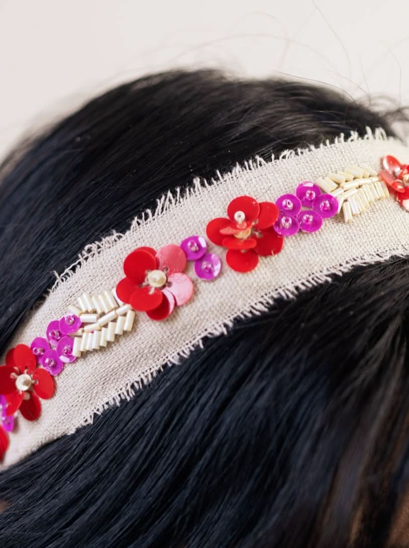 Juliet Beaded Headband - My American Goods