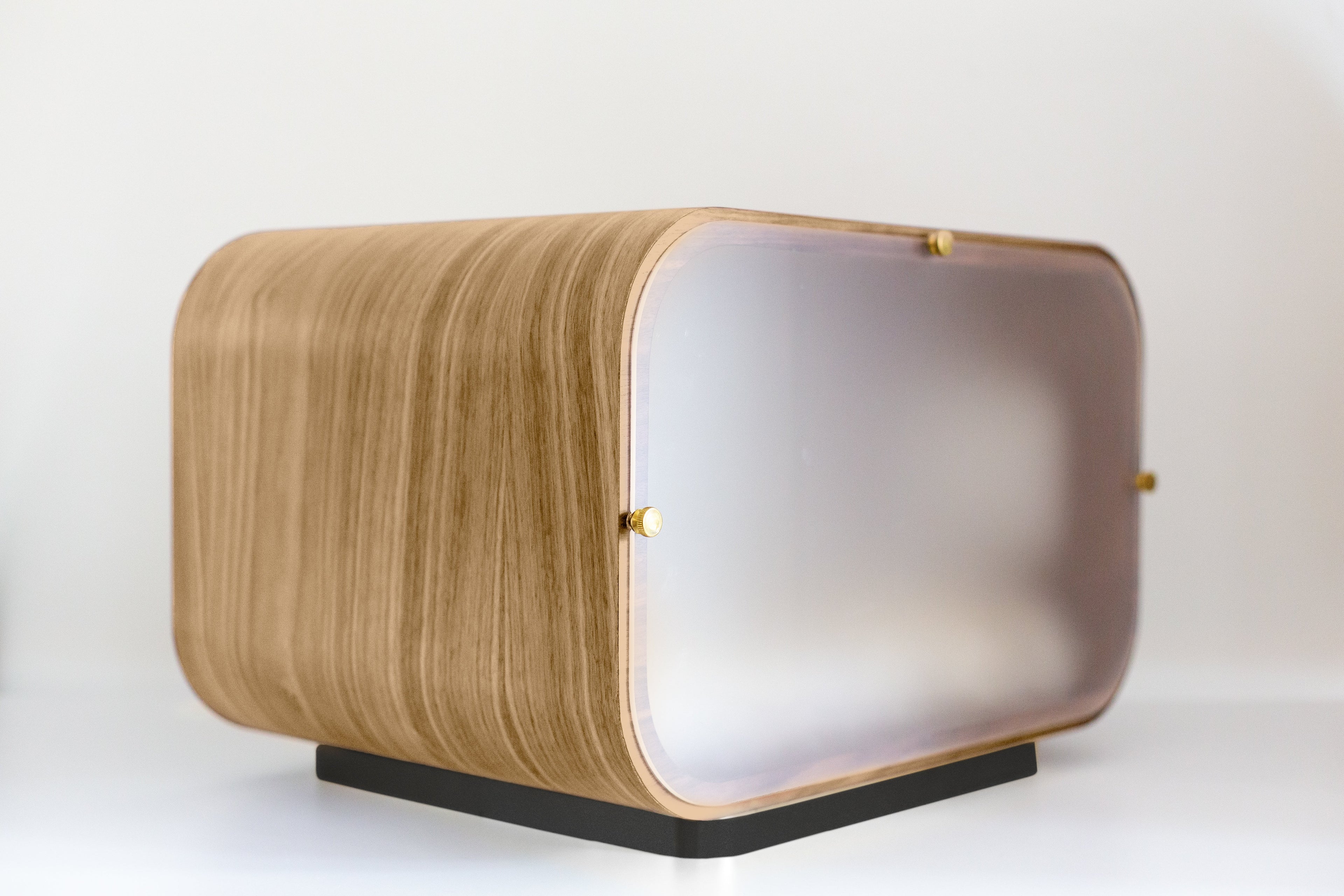 The LUNA Bed in White Oak - My American Goods