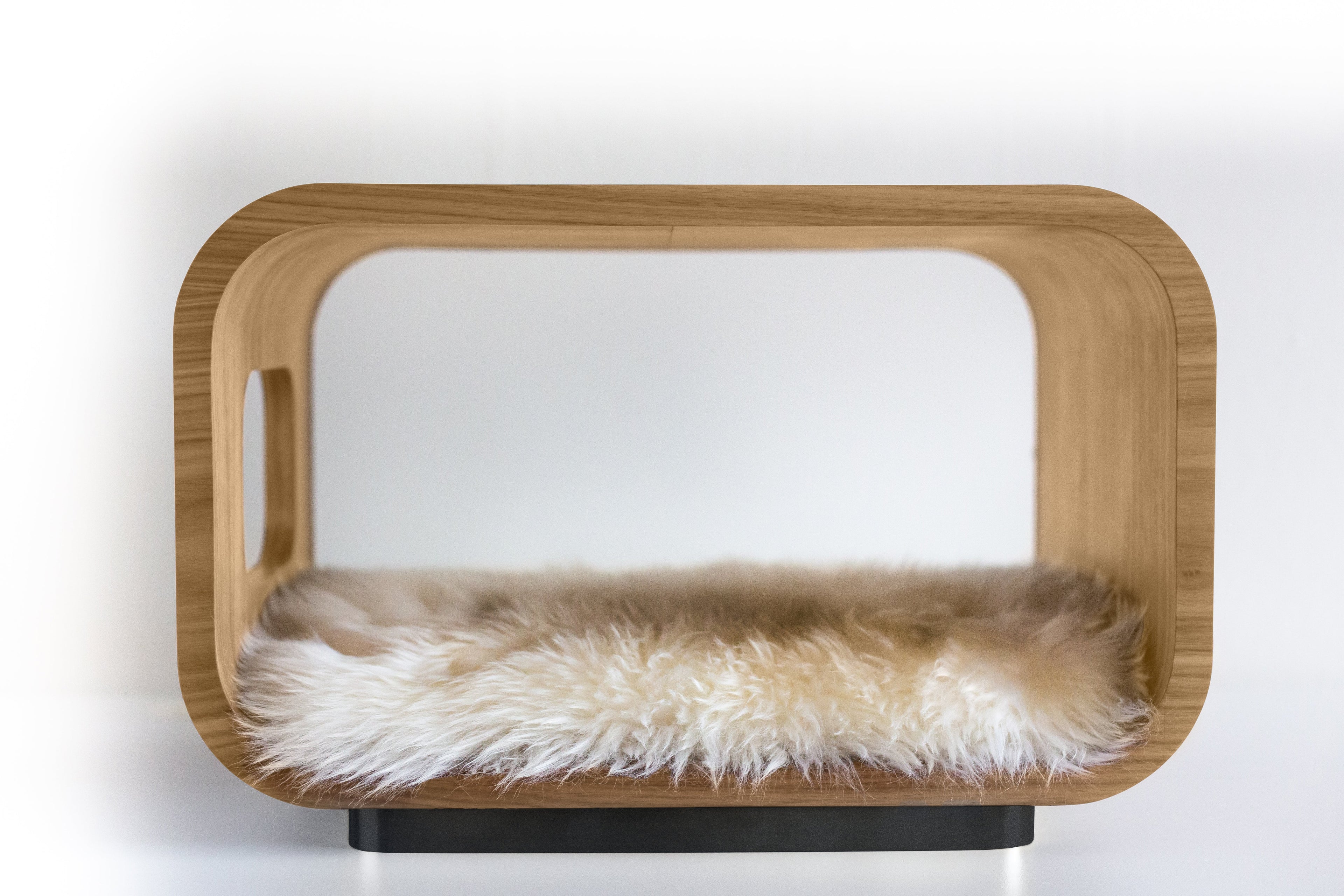 The LUNA Bed in White Oak - My American Goods