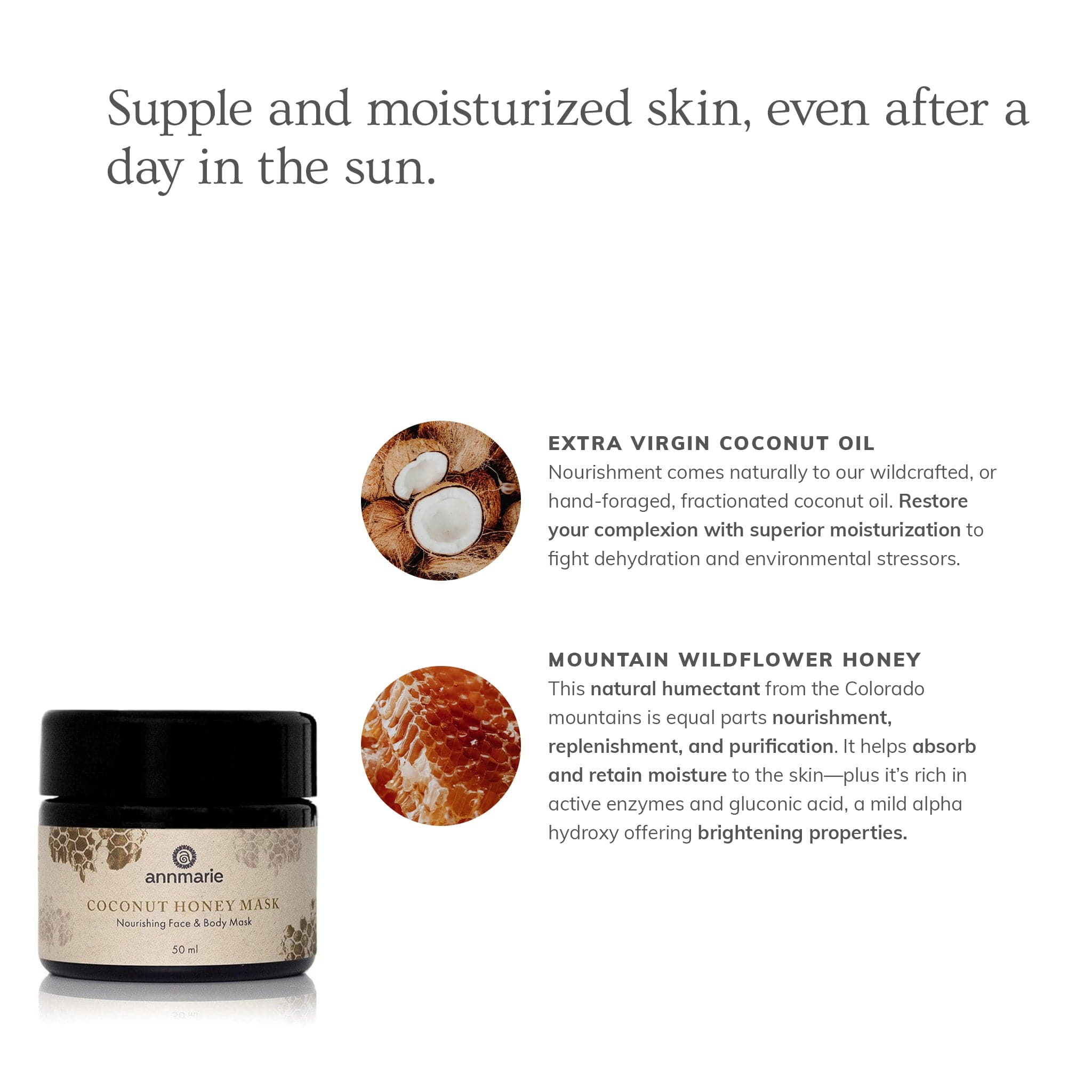 Annmarie Skin Care HIDDEN Coconut Honey Mask (50ml)
