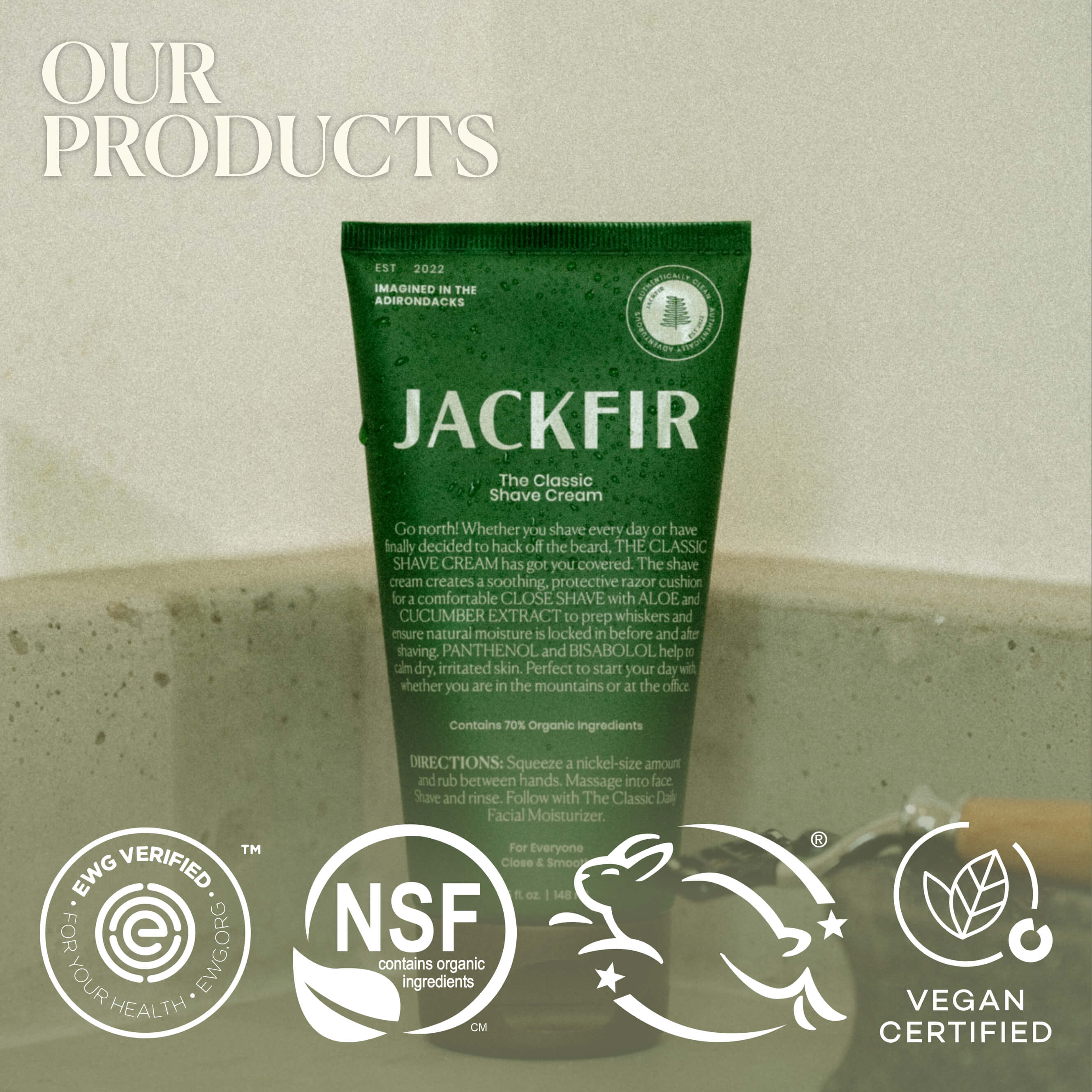 Jackfir Classic Shave Cream