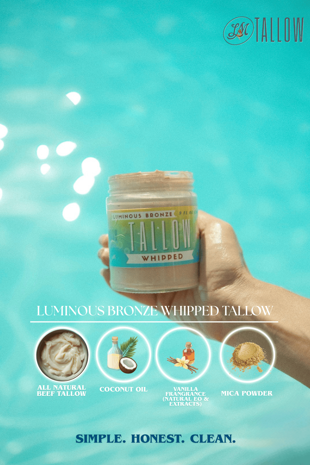 The Lady May Body Cream/Lotion Luminous Bronze | Whipped Tallow