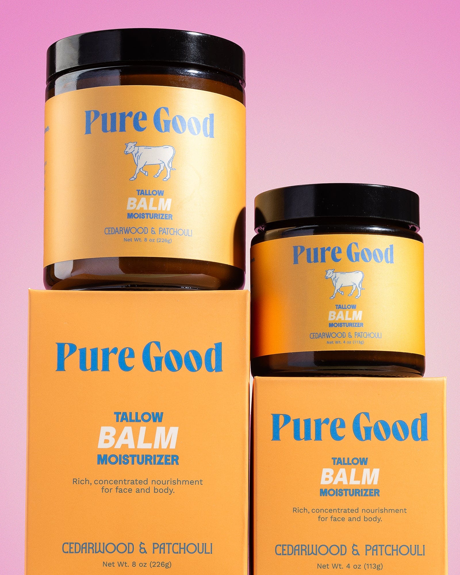 Pure Good LLC Whipped Tallow Balm Cedarwood + Patchouli Tallow Balm - Firming & Balancing