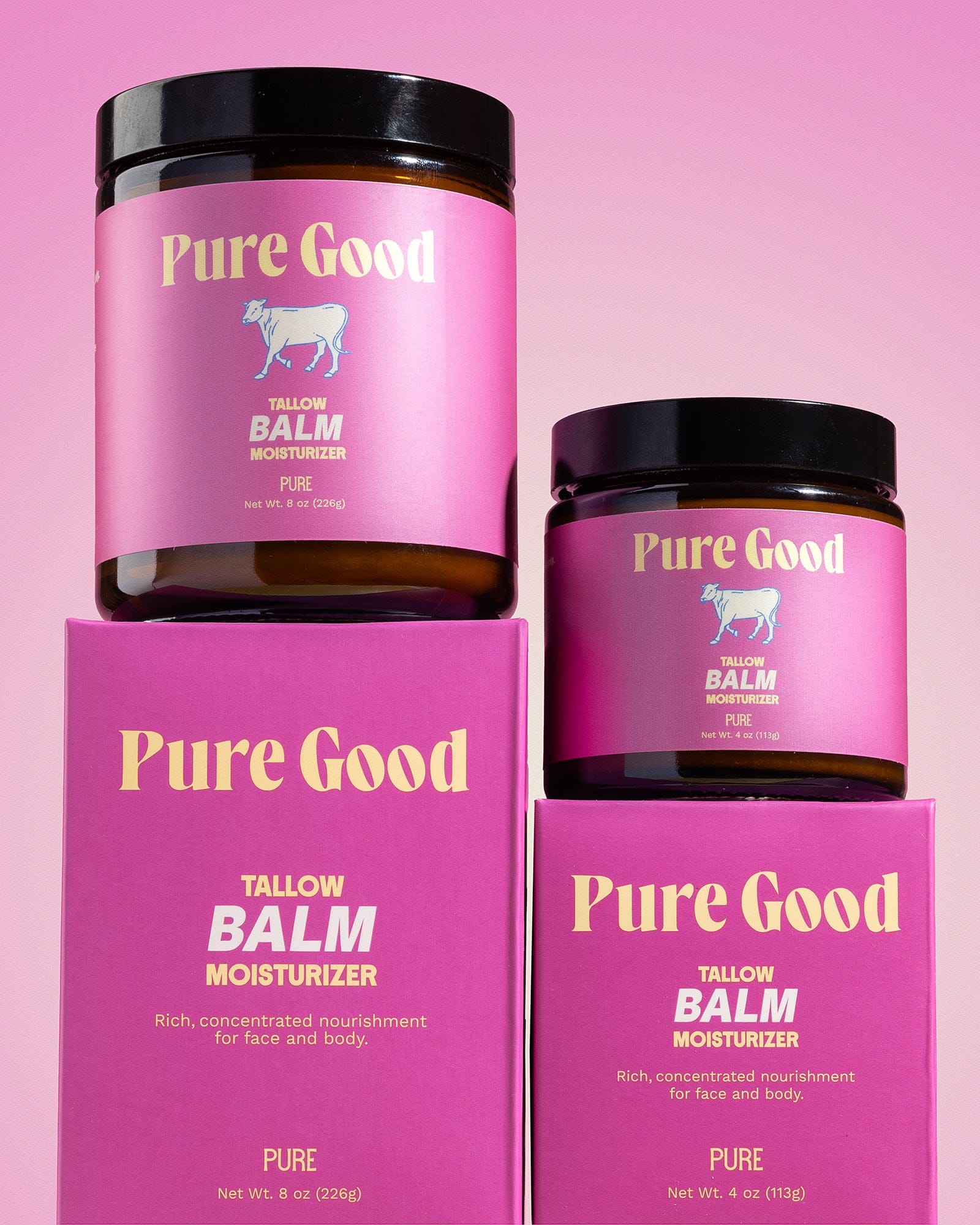 Pure Good LLC Whipped Tallow Balm Pure Tallow Balm - Perfect for sensitive skin of all ages.