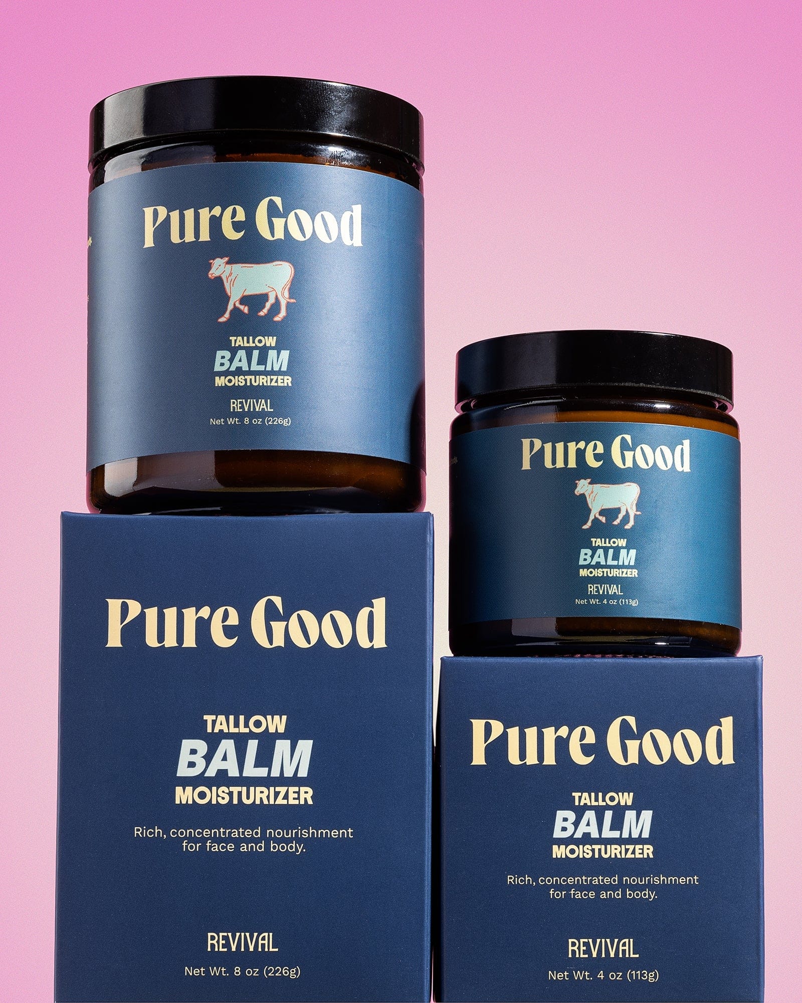 Pure Good LLC Whipped Tallow Balm Revival Tallow Balm - For youthful looking skin