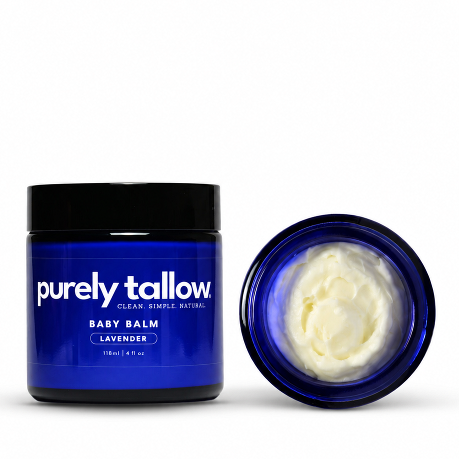 Blue jar of &