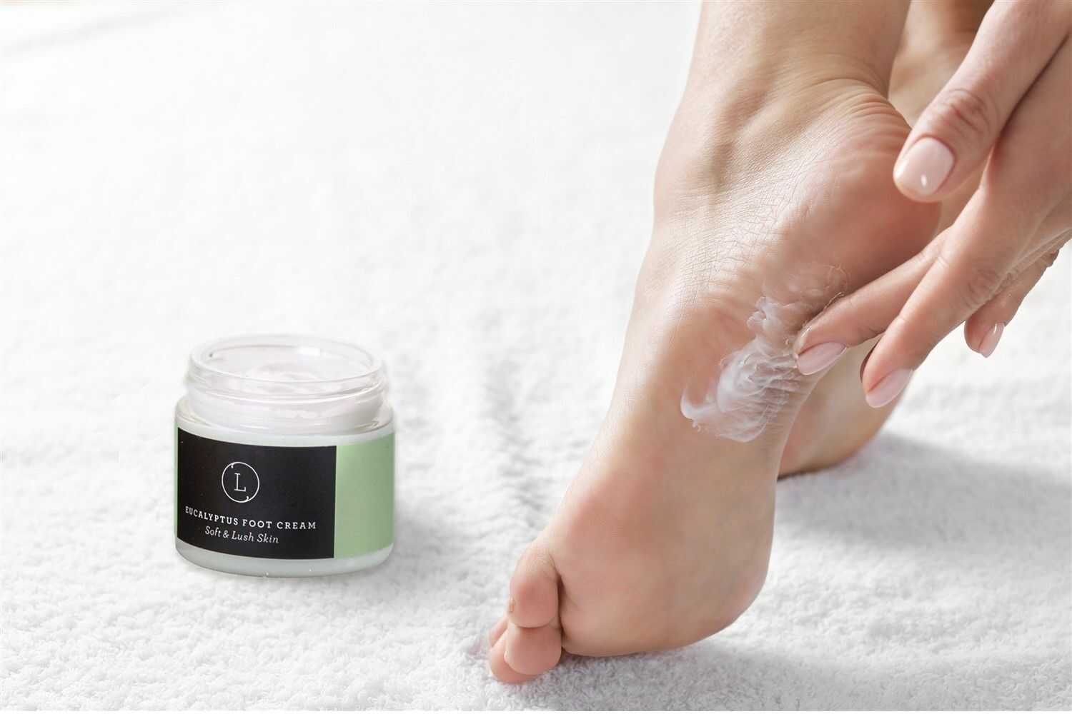Lizush CREAMS & OILS Eucalyptus Shea Butter Foot Cream