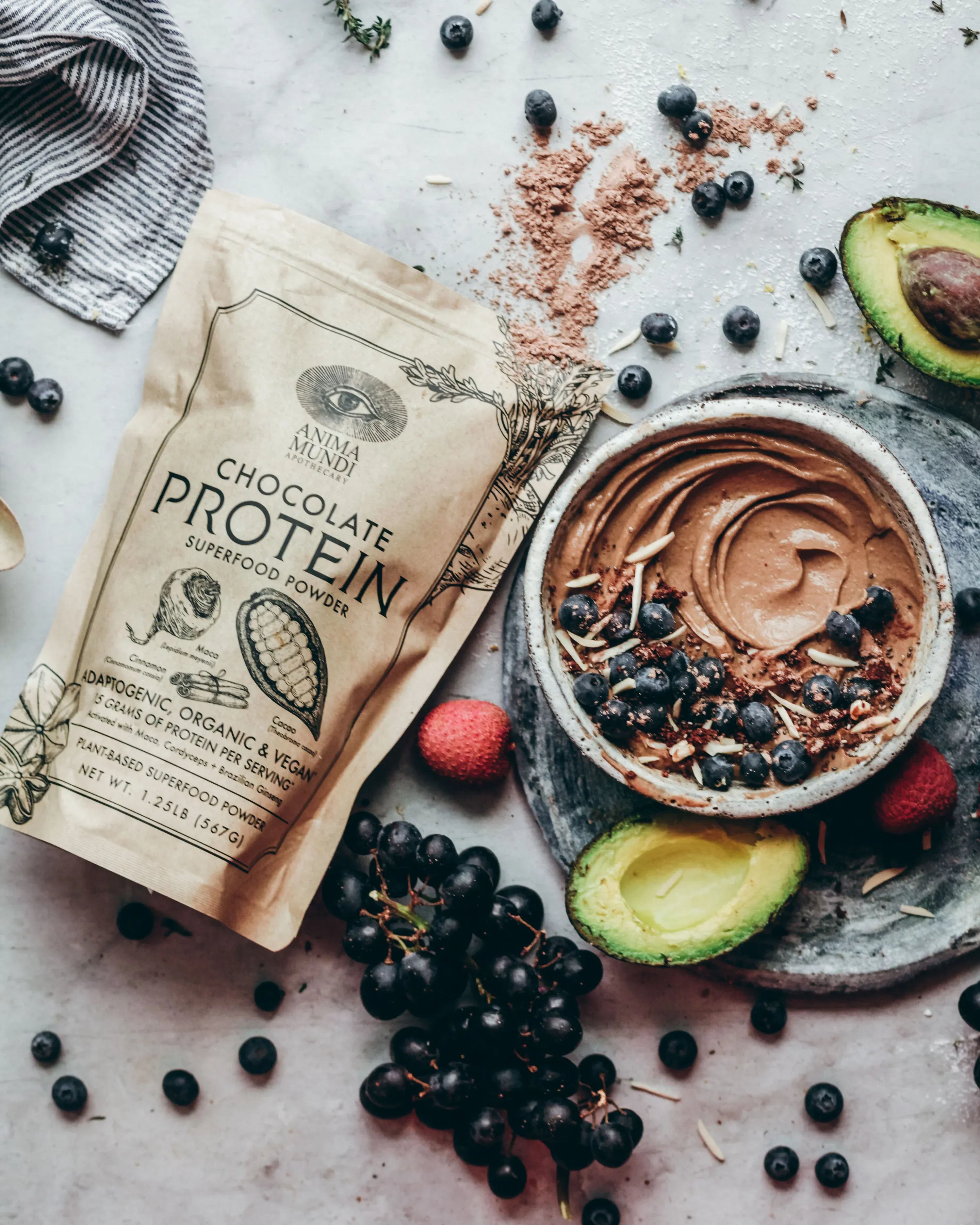 Anima Mundi Protein CHOCOLATE PROTEIN | Superfood Powder