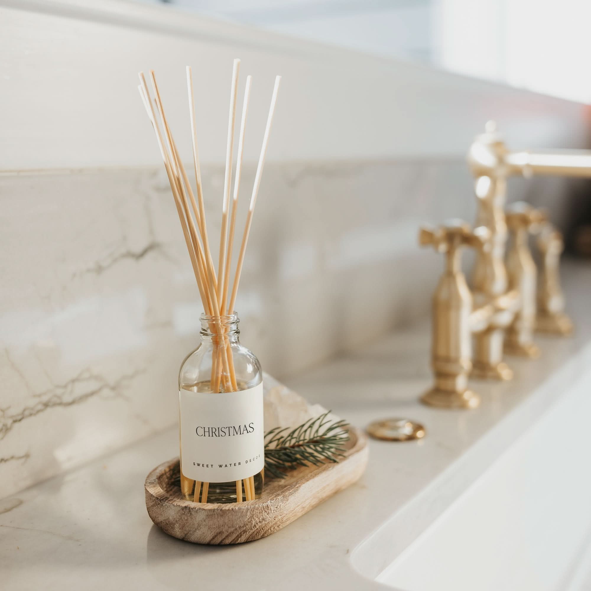 Christmas Clear Reed Diffuser - My American Goods