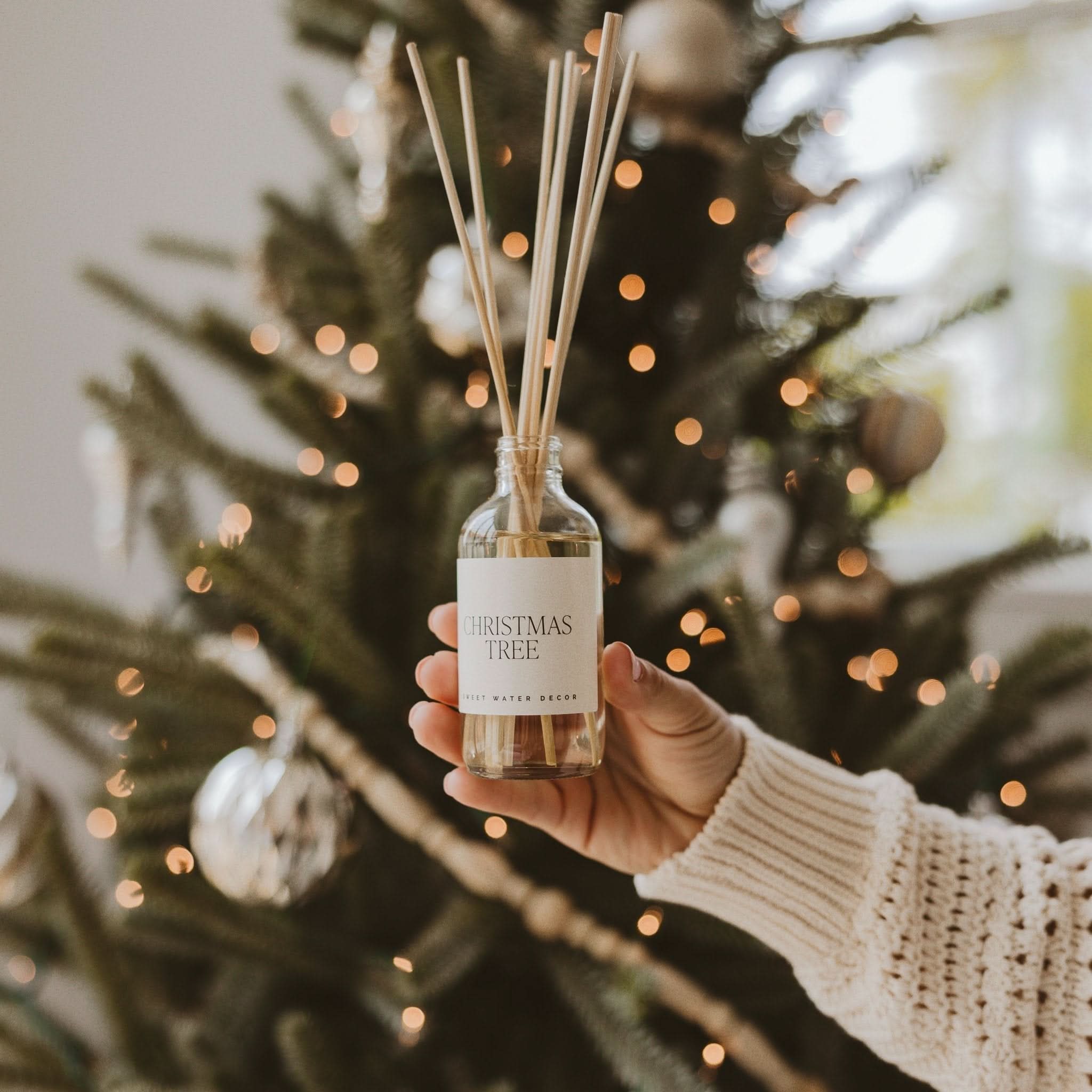 Christmas Tree Clear Reed Diffuser - My American Goods