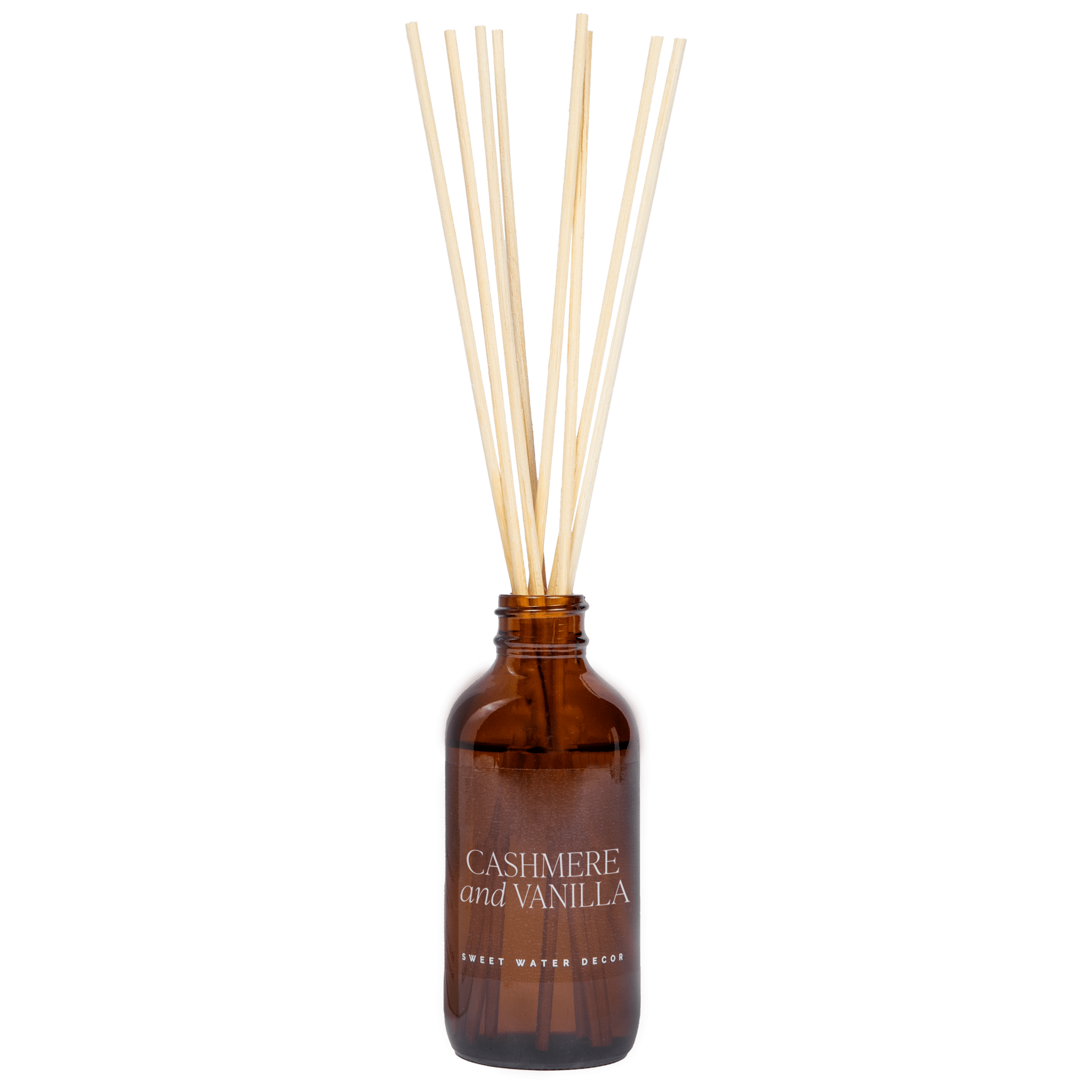 Sweet Water Decor Reed Diffusers Cashmere and Vanilla Amber Reed Diffuser