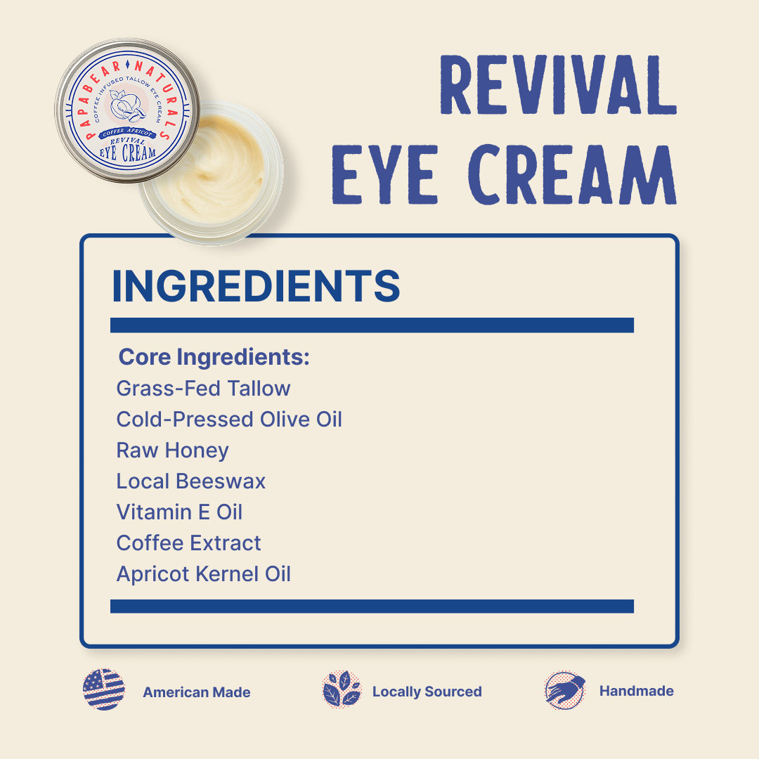 PapaBear Naturals Papabear Revival Eye Cream 1 oz