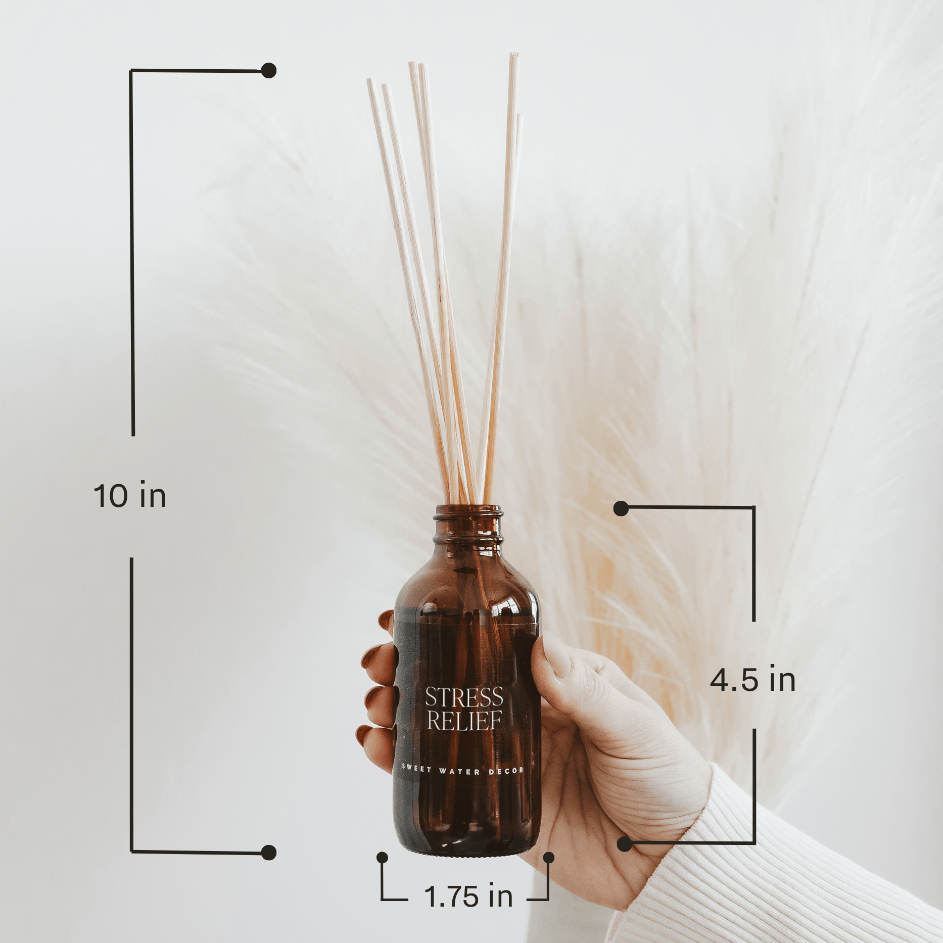 Sweet Water Decor Reed Diffusers Pumpkin Spice Amber Reed Diffuser