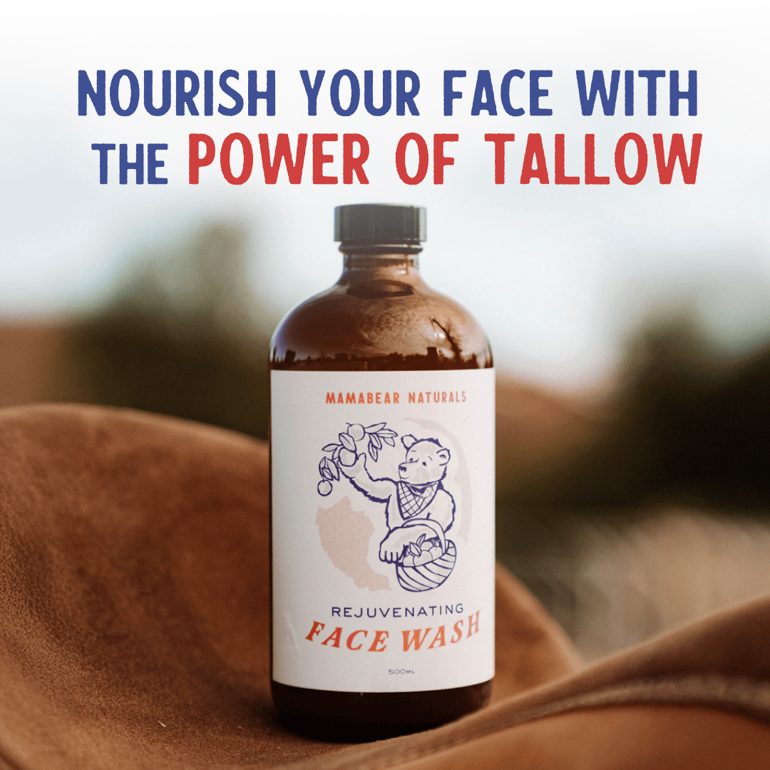 PapaBear Naturals Papabear Rejuvenating Face Wash 16 oz
