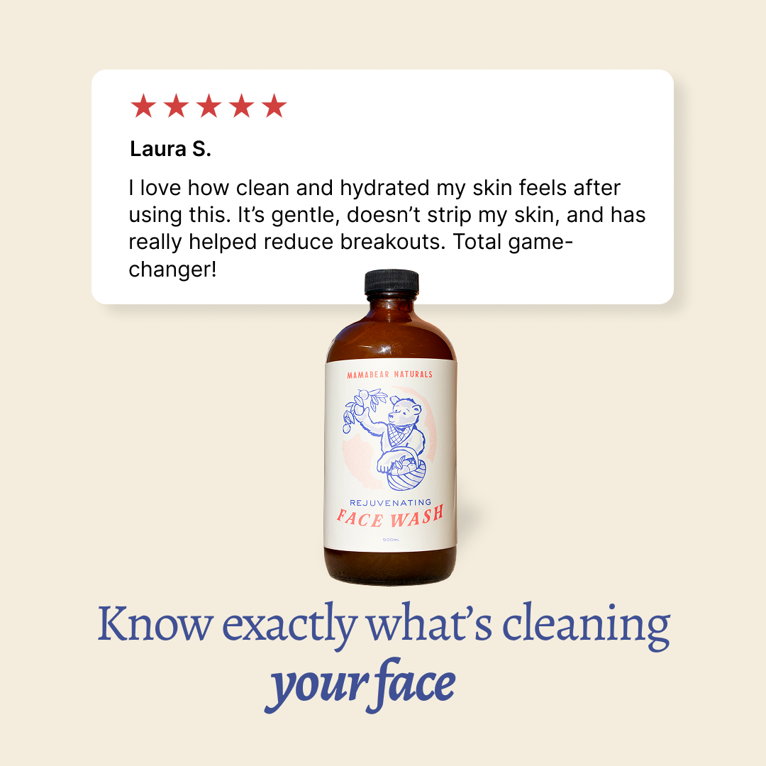 Papabear Rejuvenating Face Wash - My American Goods