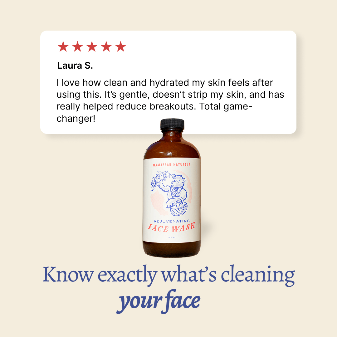 Papabear Rejuvenating Face Wash - My American Goods