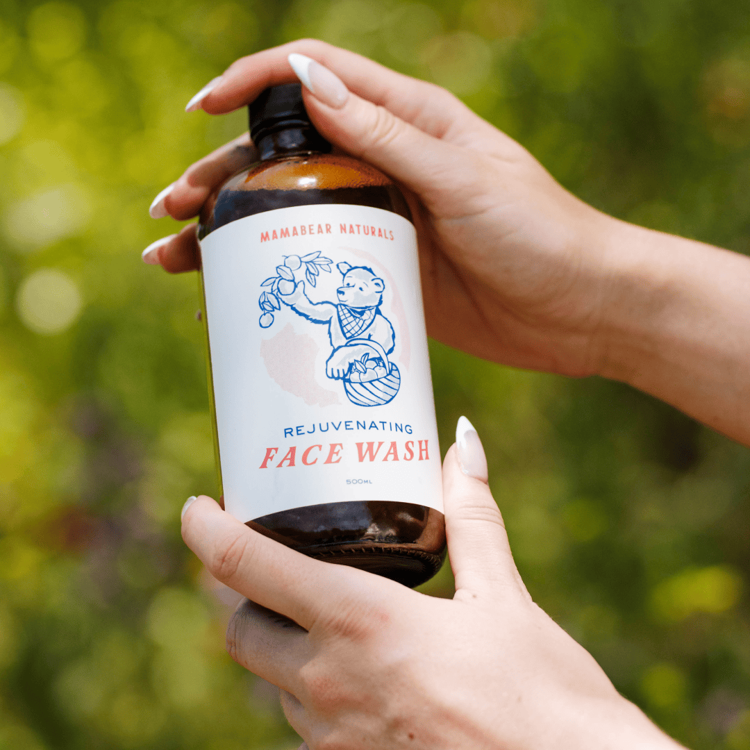 PapaBear Naturals Papabear Rejuvenating Face Wash 16 oz