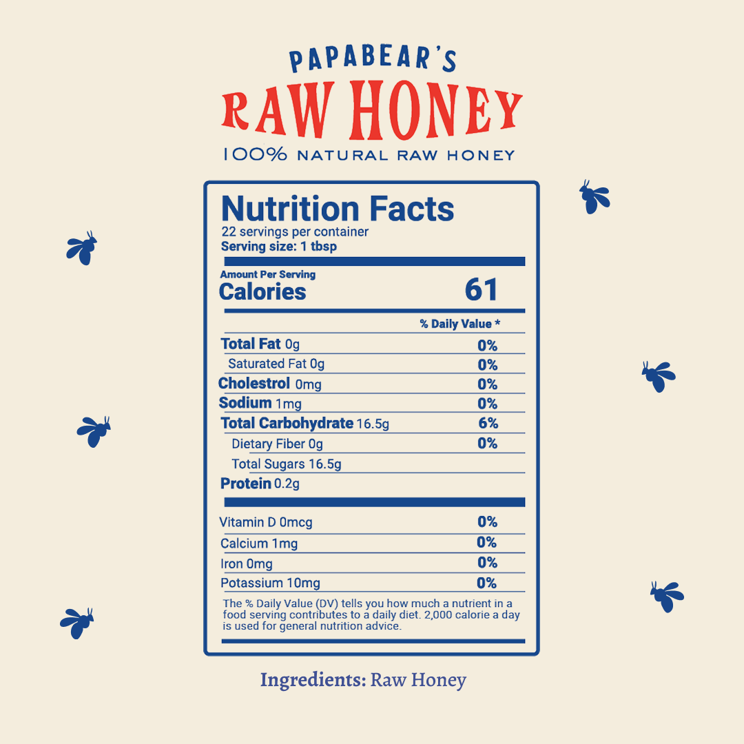 Raw Honey - 21 oz