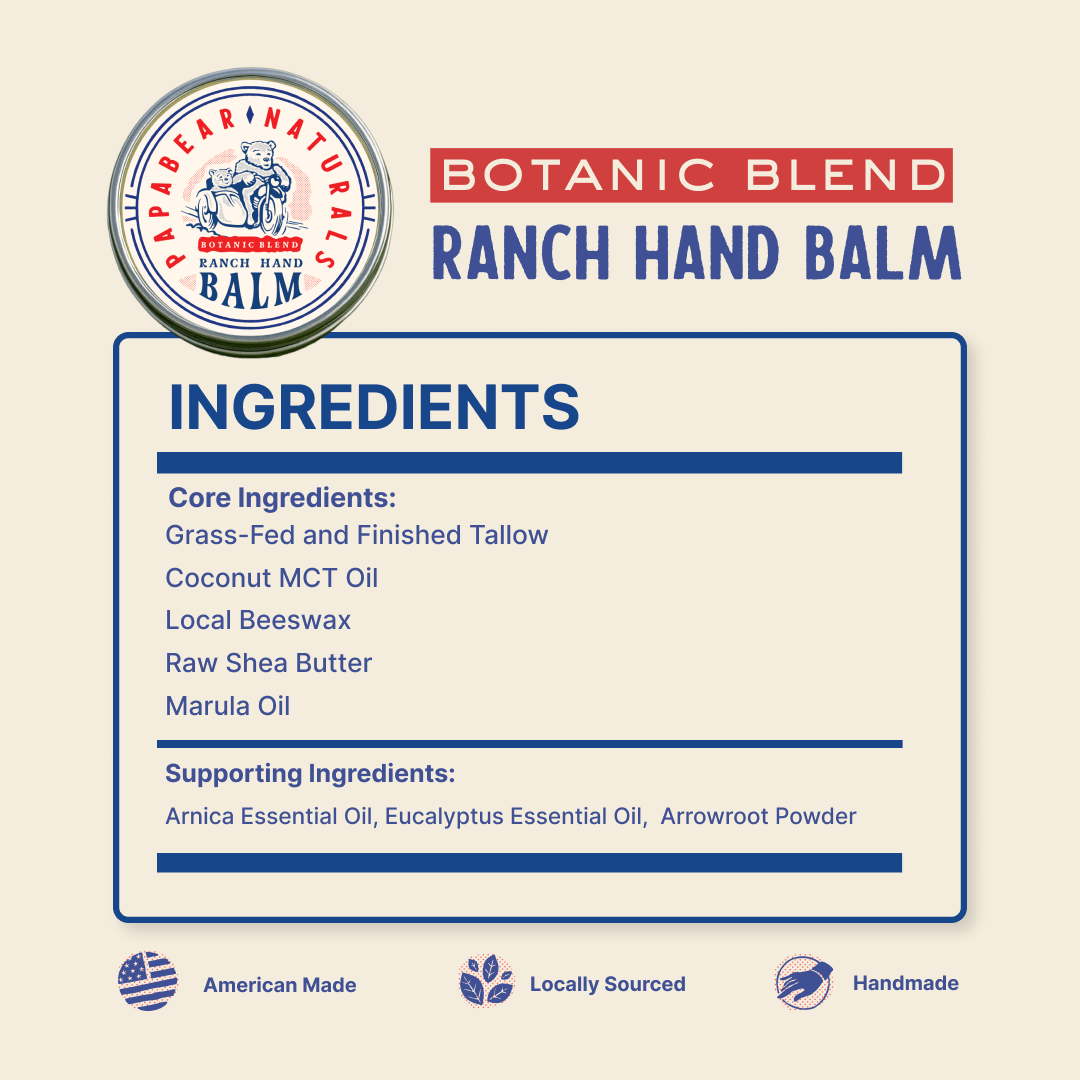 Papabear Ranch Hand Balm - My American Goods