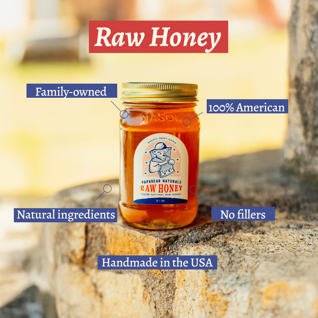 Raw Honey - 21 oz