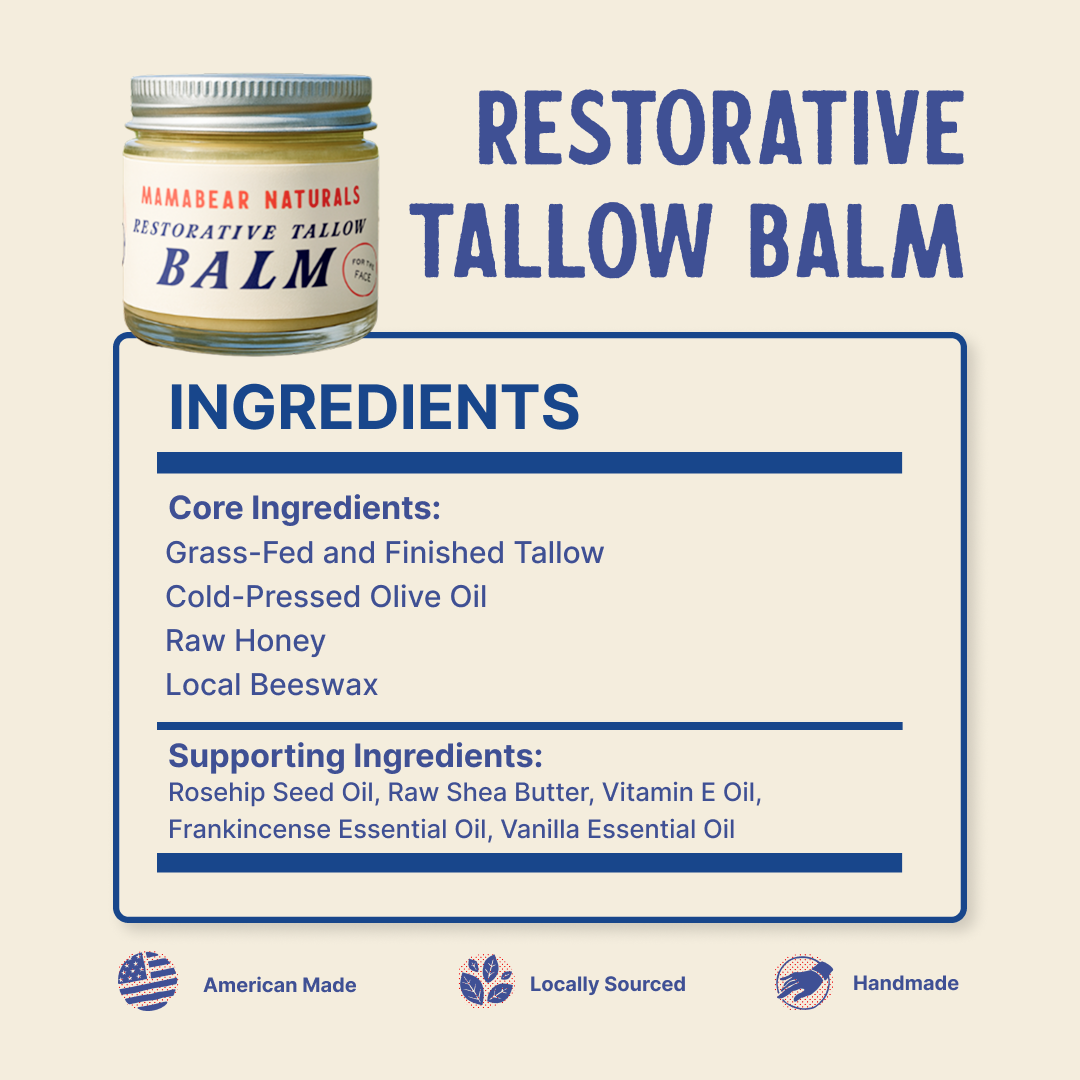 Papabear Restorative Tallow Balm - My American Goods