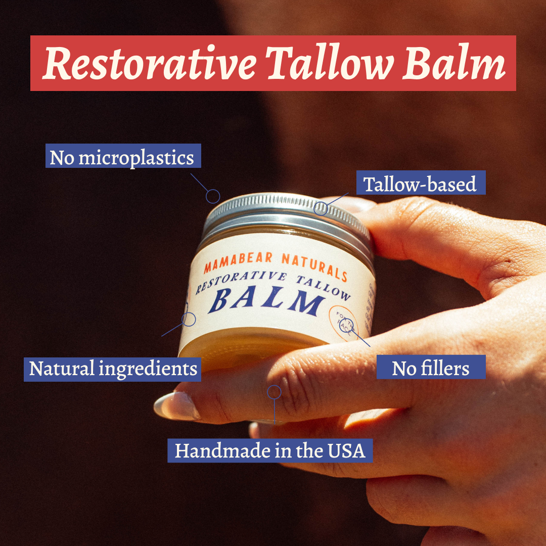 Papabear Restorative Tallow Balm - My American Goods