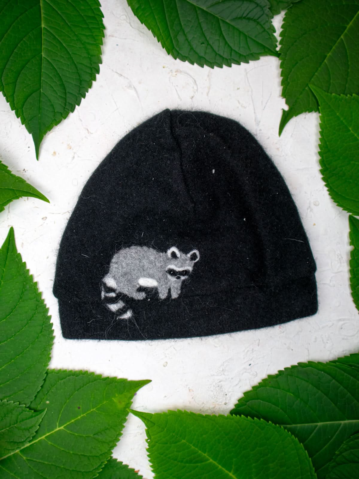Raccoon Cashmere Hat - Child - My American Goods