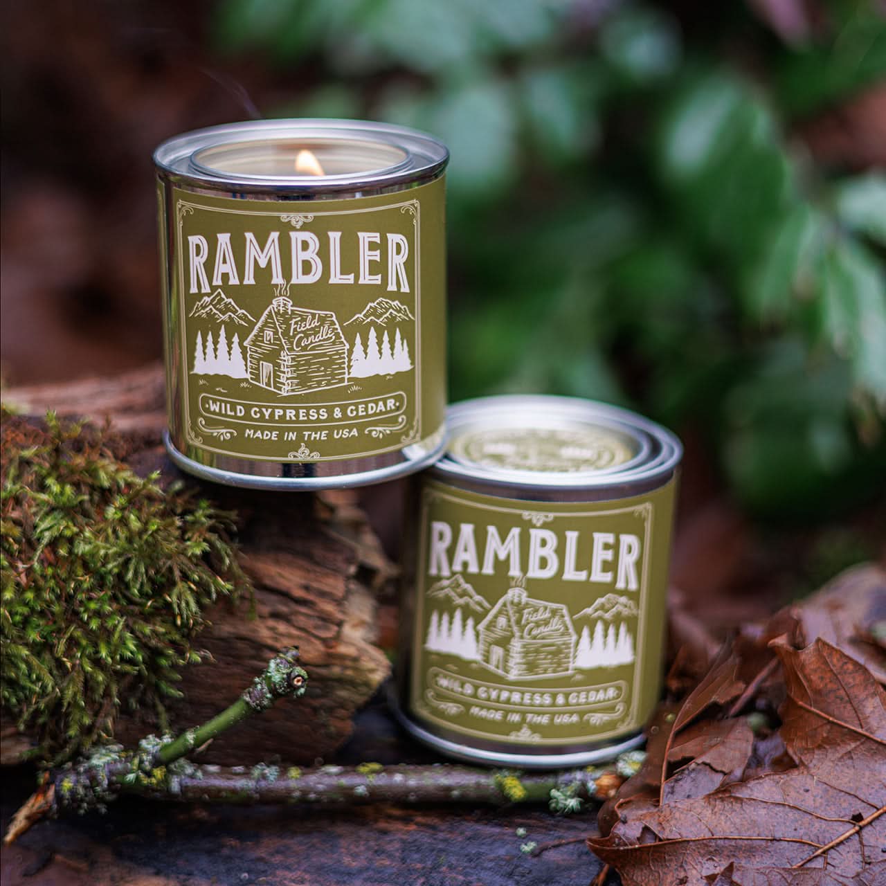 Good & Well Supply Co Candles Half Pint / 8oz / Cotton Wick Rambler Field Candle