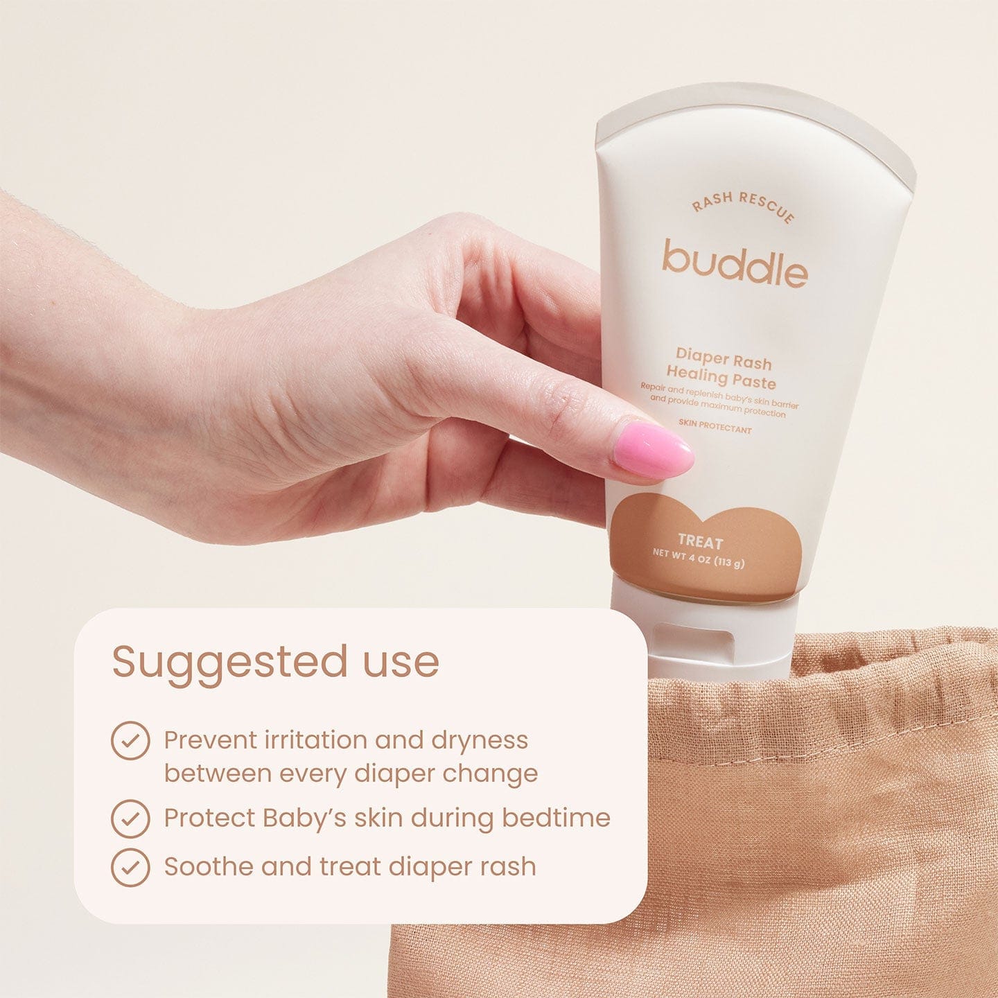 Buddle Skincare Diaper Rash Treatment Buddle Rash Rescue