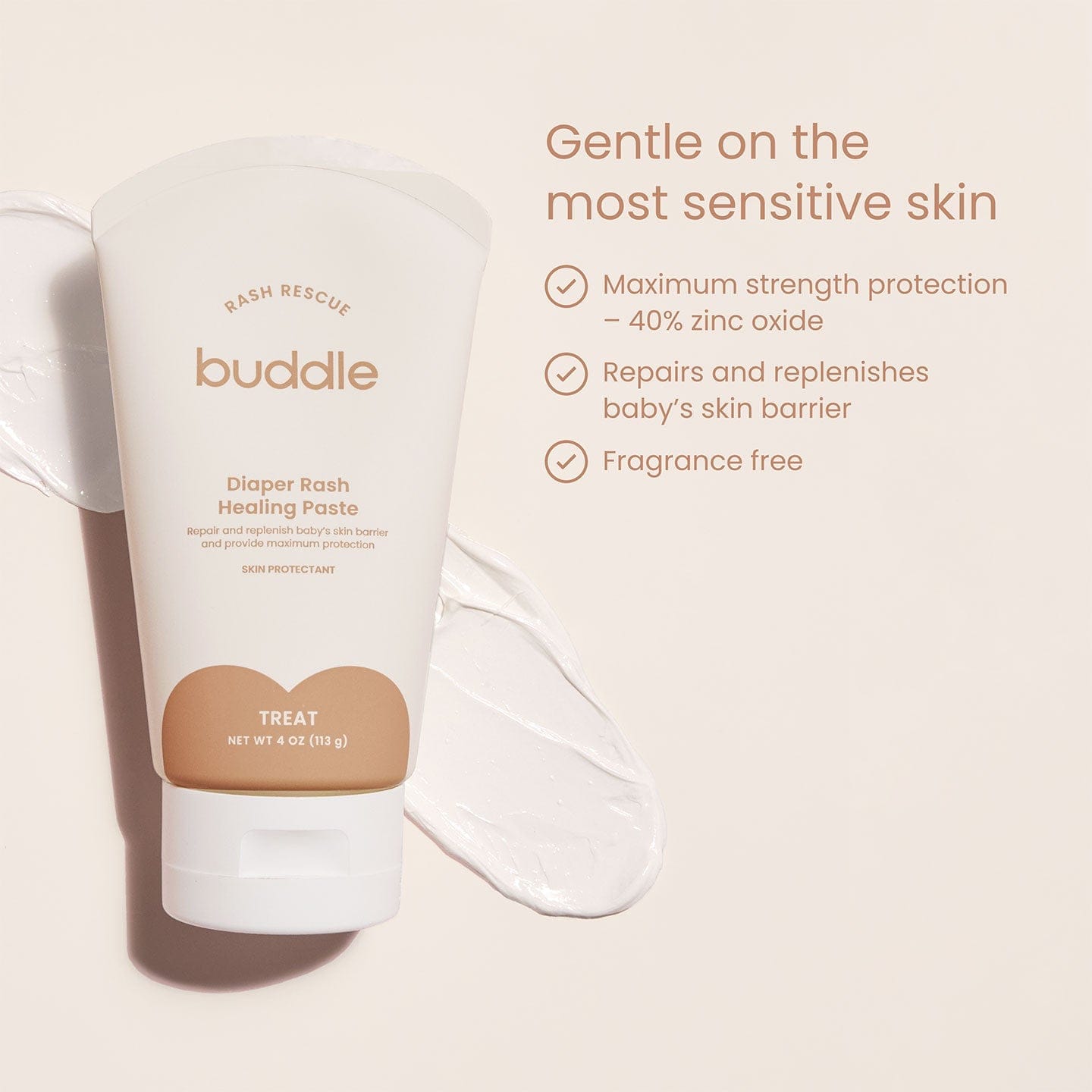 Buddle Skincare Diaper Rash Treatment Buddle Rash Rescue
