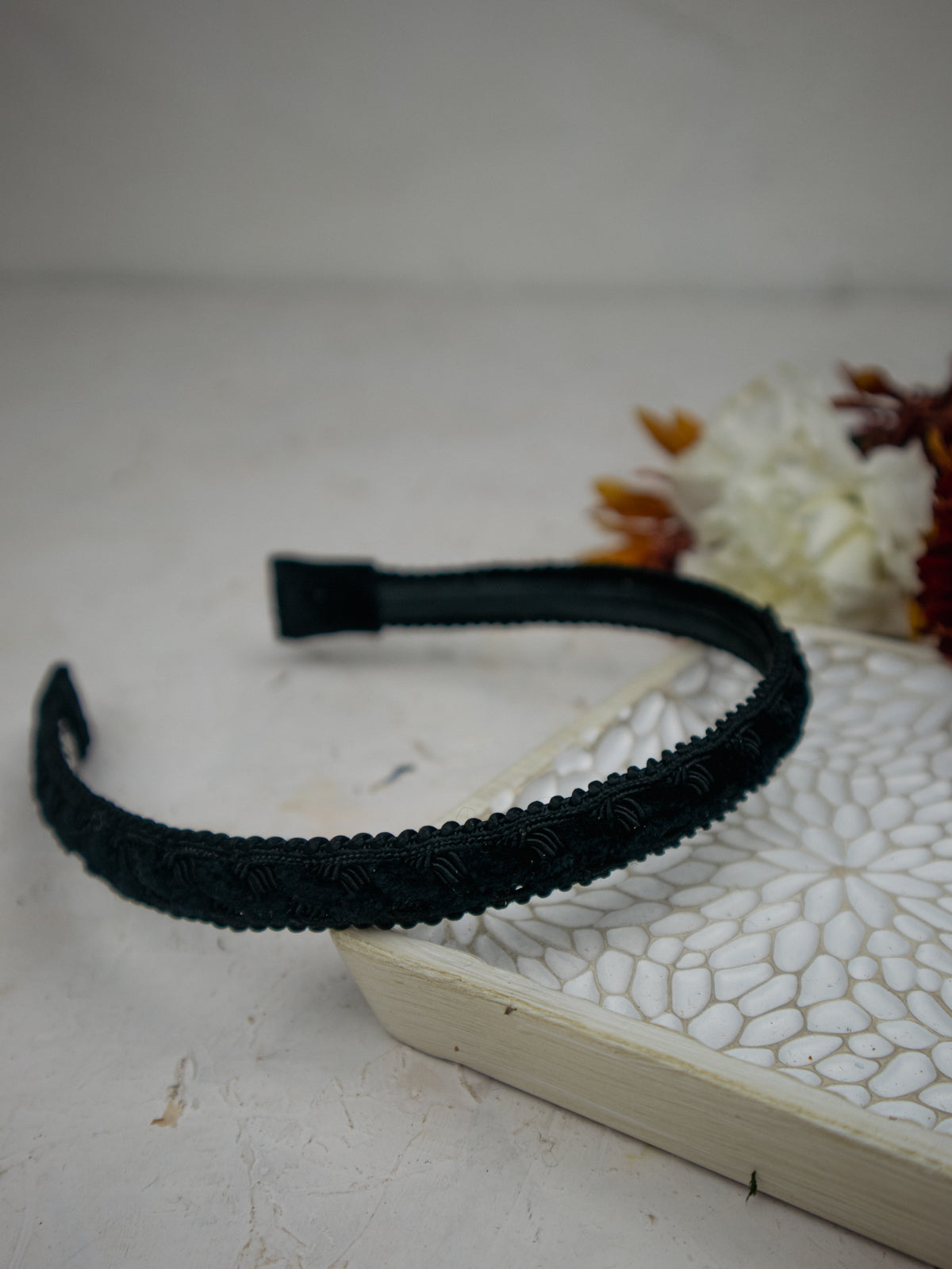Raven Skinny Headband - My American Goods