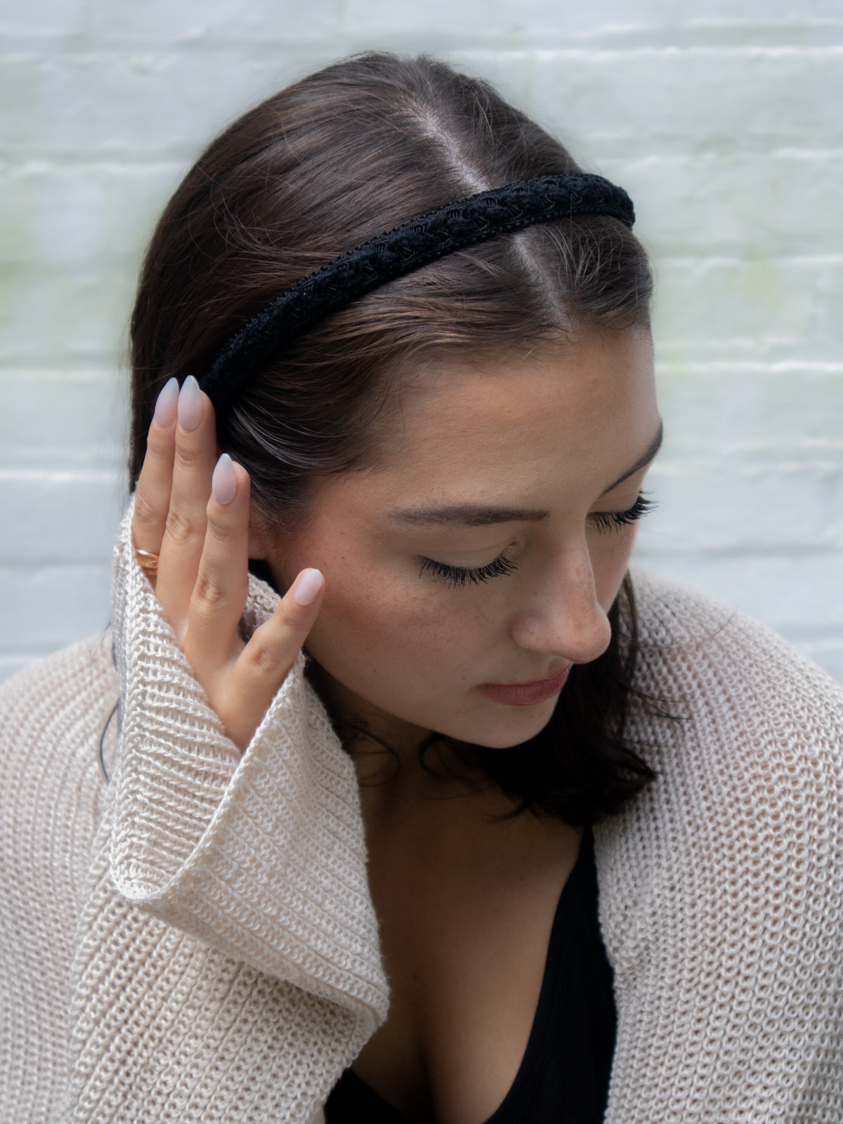 Raven Skinny Headband - My American Goods