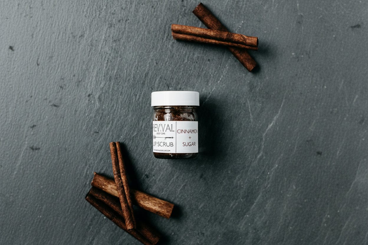 Revival Body Care LIP SCRUB CINNAMON + SUGAR LIP SCRUB