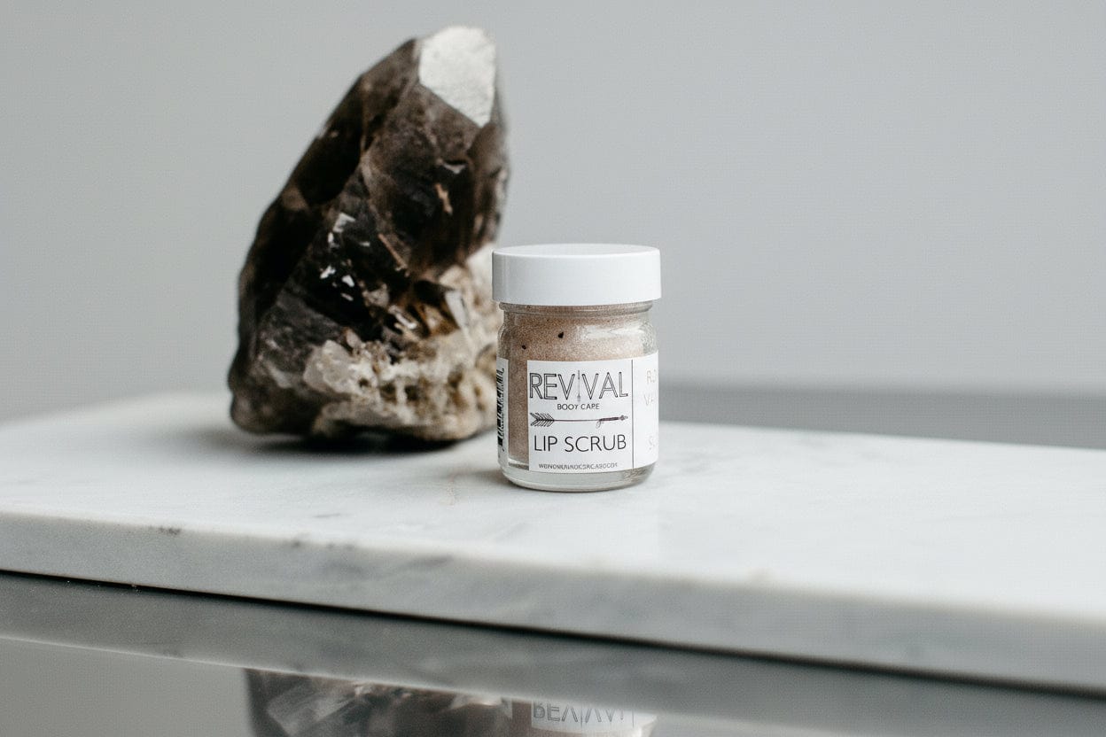 Revival Body Care LIP SCRUB ROSE & VANILLA + SUGAR LIP SCRUB