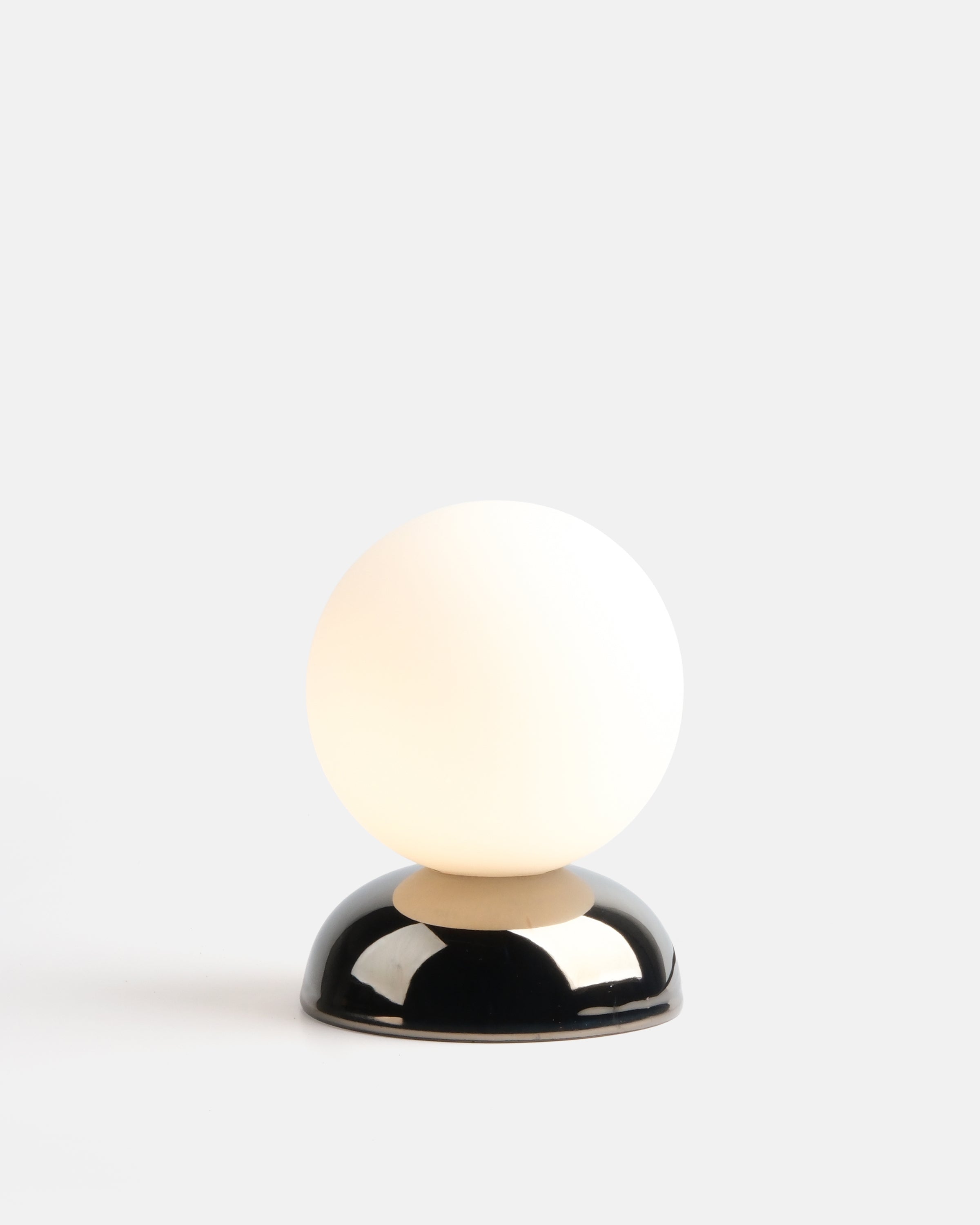 Misewell Lamps Chrome Ripple I Table Lamp