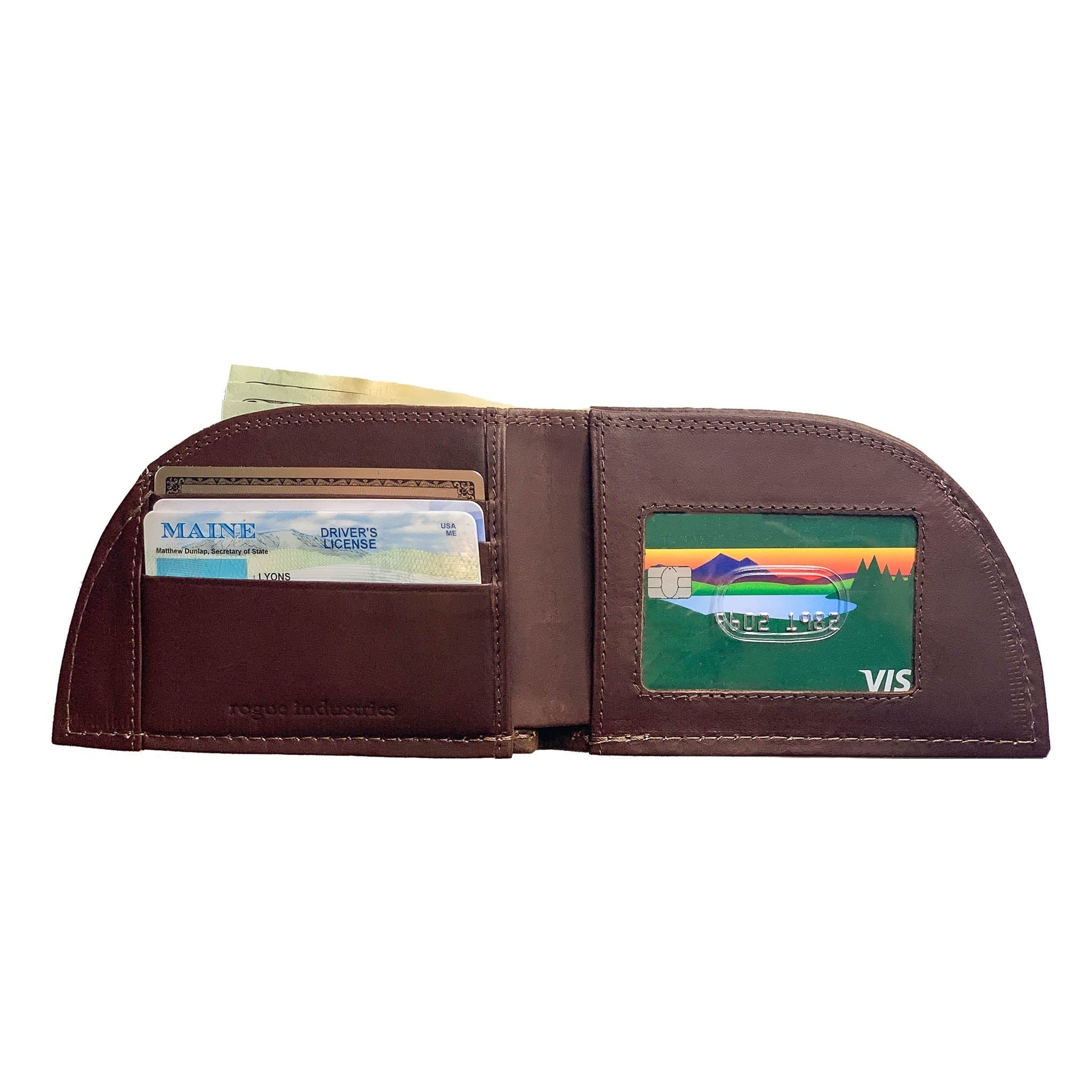 Rogue Industries Wallet Rogue Front Pocket Wallet in Horween Bison