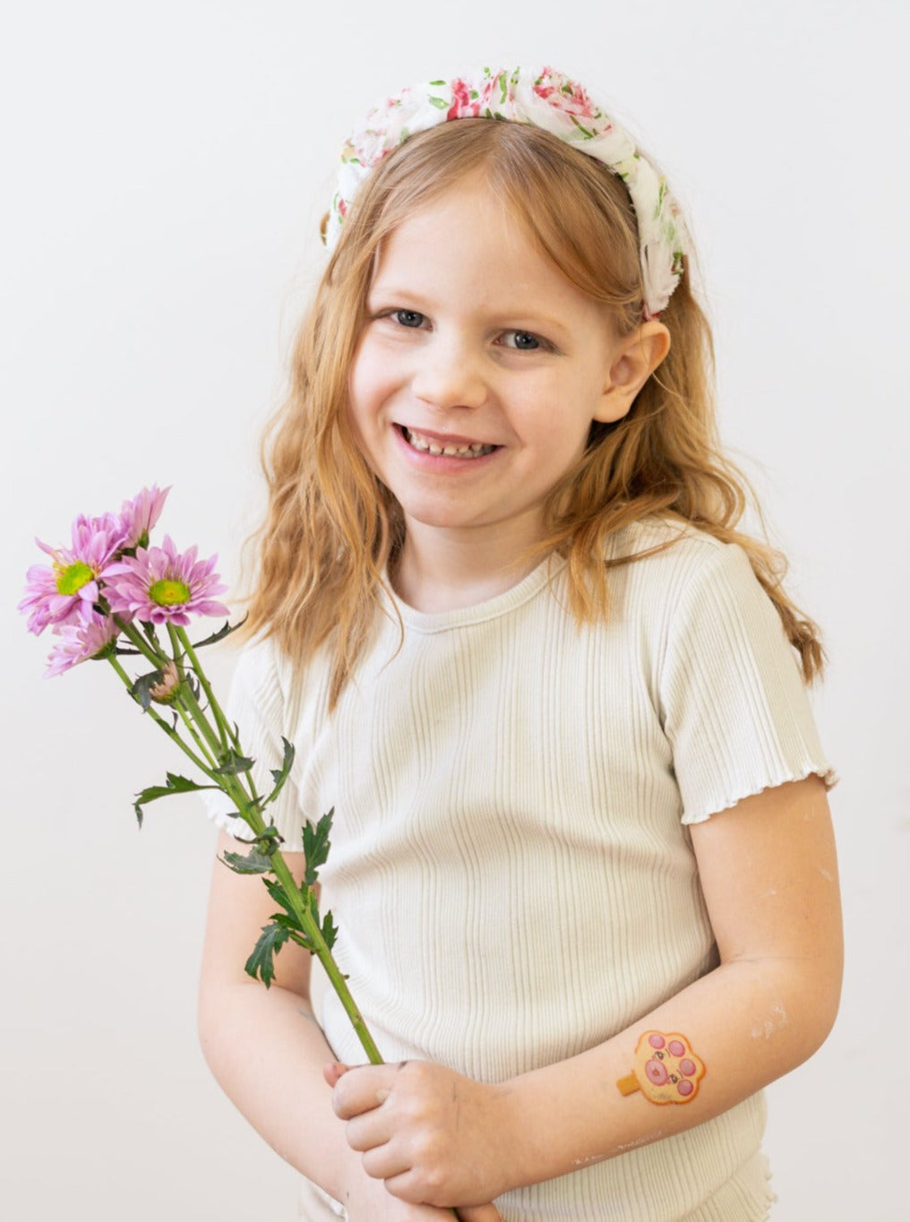 Flower Girl Rose Confection Child Headband - My American Goods