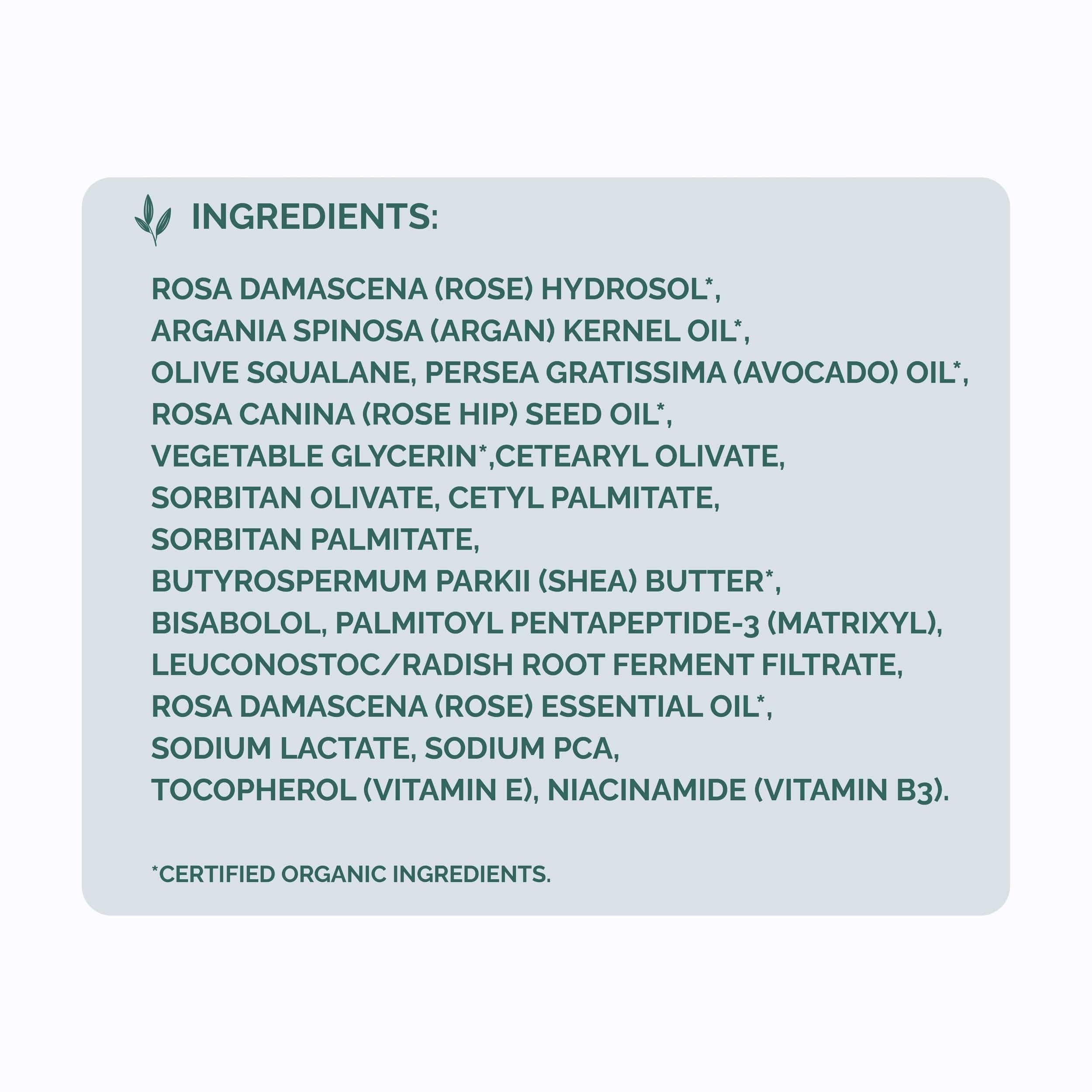 Honest & Pure Rose Facial Cream