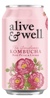 Rose Petal & Lychee Kombucha - My American Goods