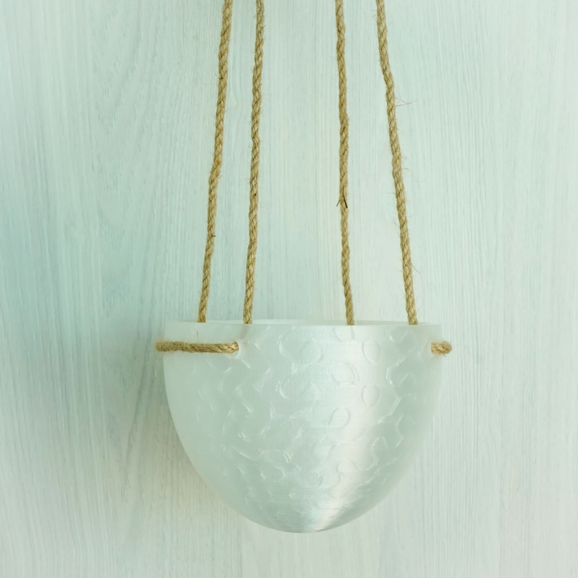 Rosebud HomeGoods Hanging Planter Minimalist Hanging Plant Pot with Drainage
