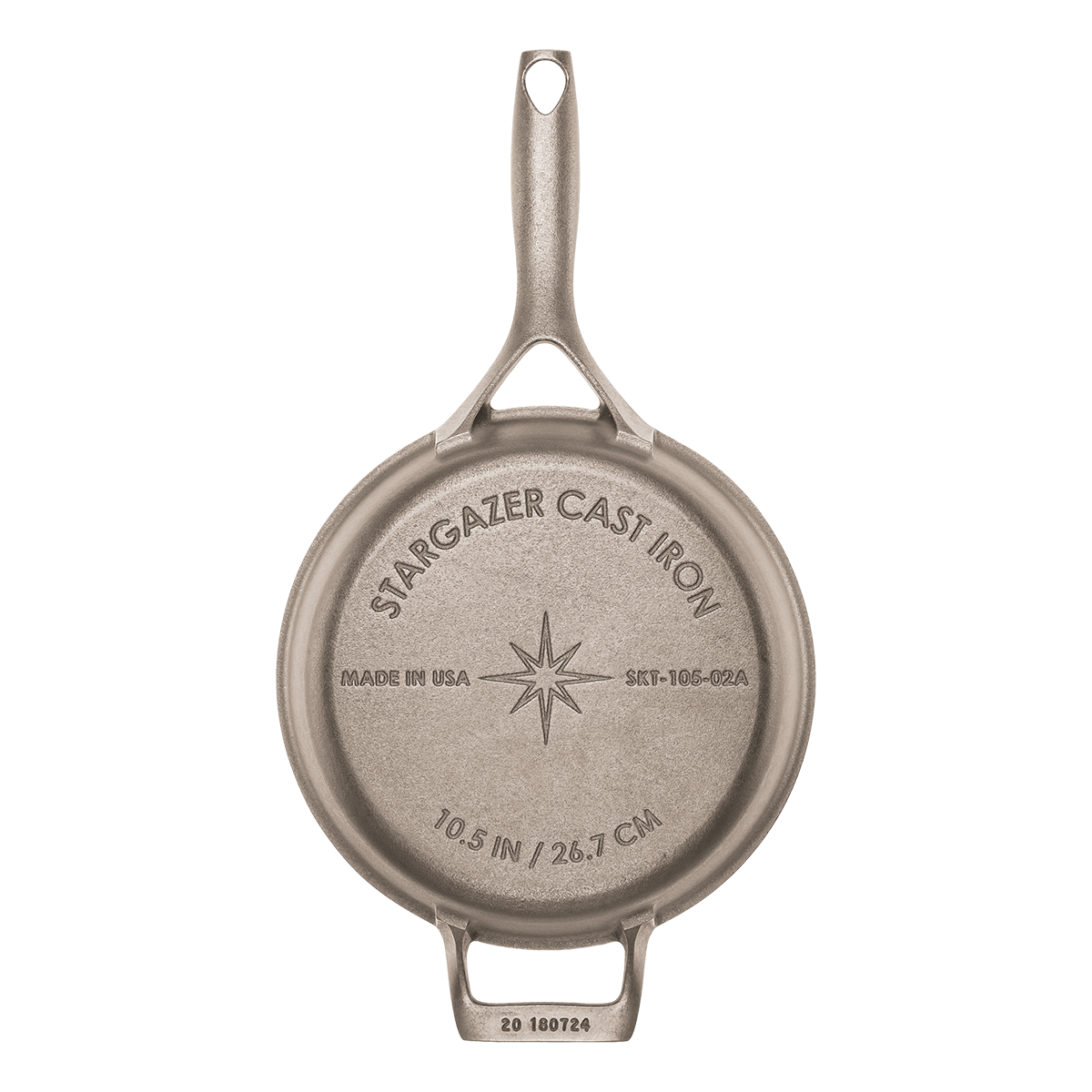 Stargazer Cast Iron Cookware 10.5-Inch Cast Iron Skillet
