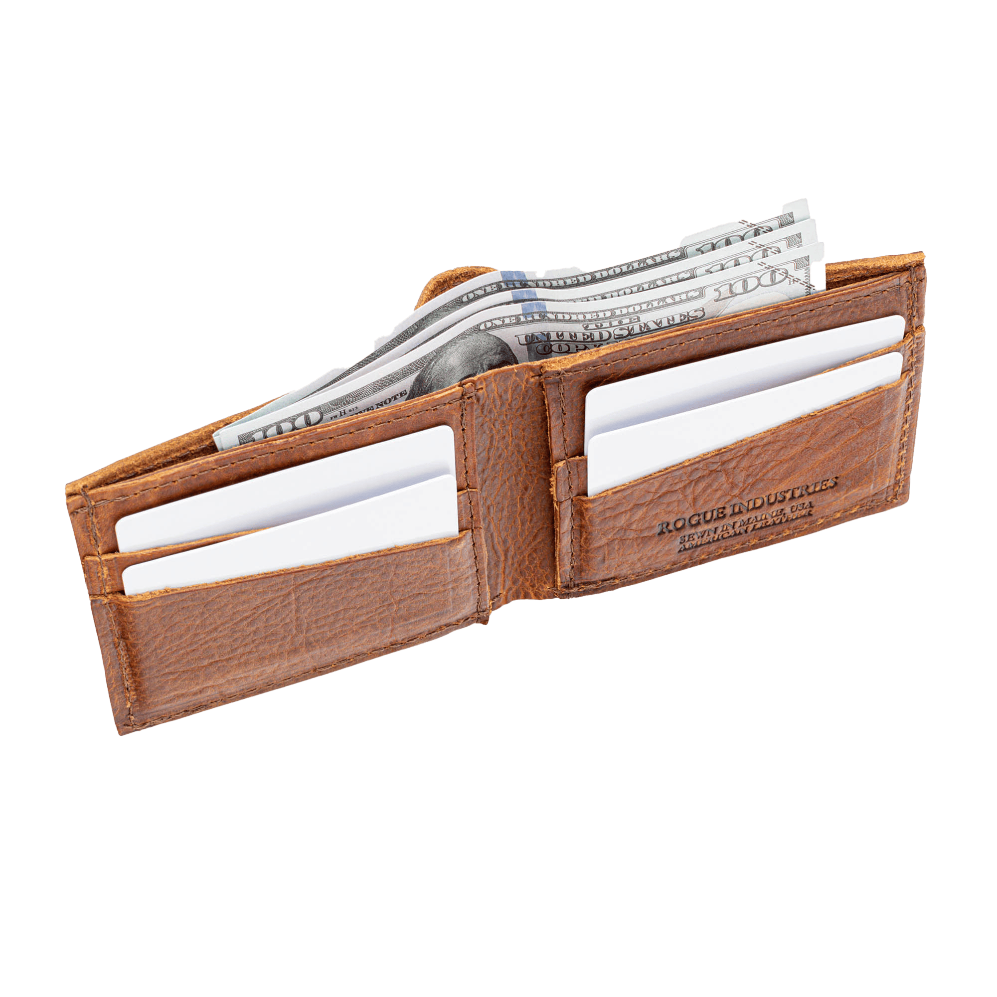 Rogue Industries Wallet Heritage Wallet in Bison Leather