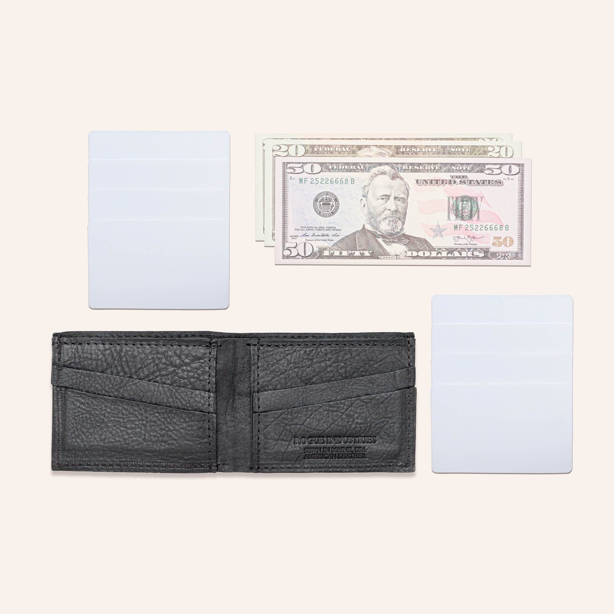 Rogue Industries Wallet Heritage Wallet in Bison Leather